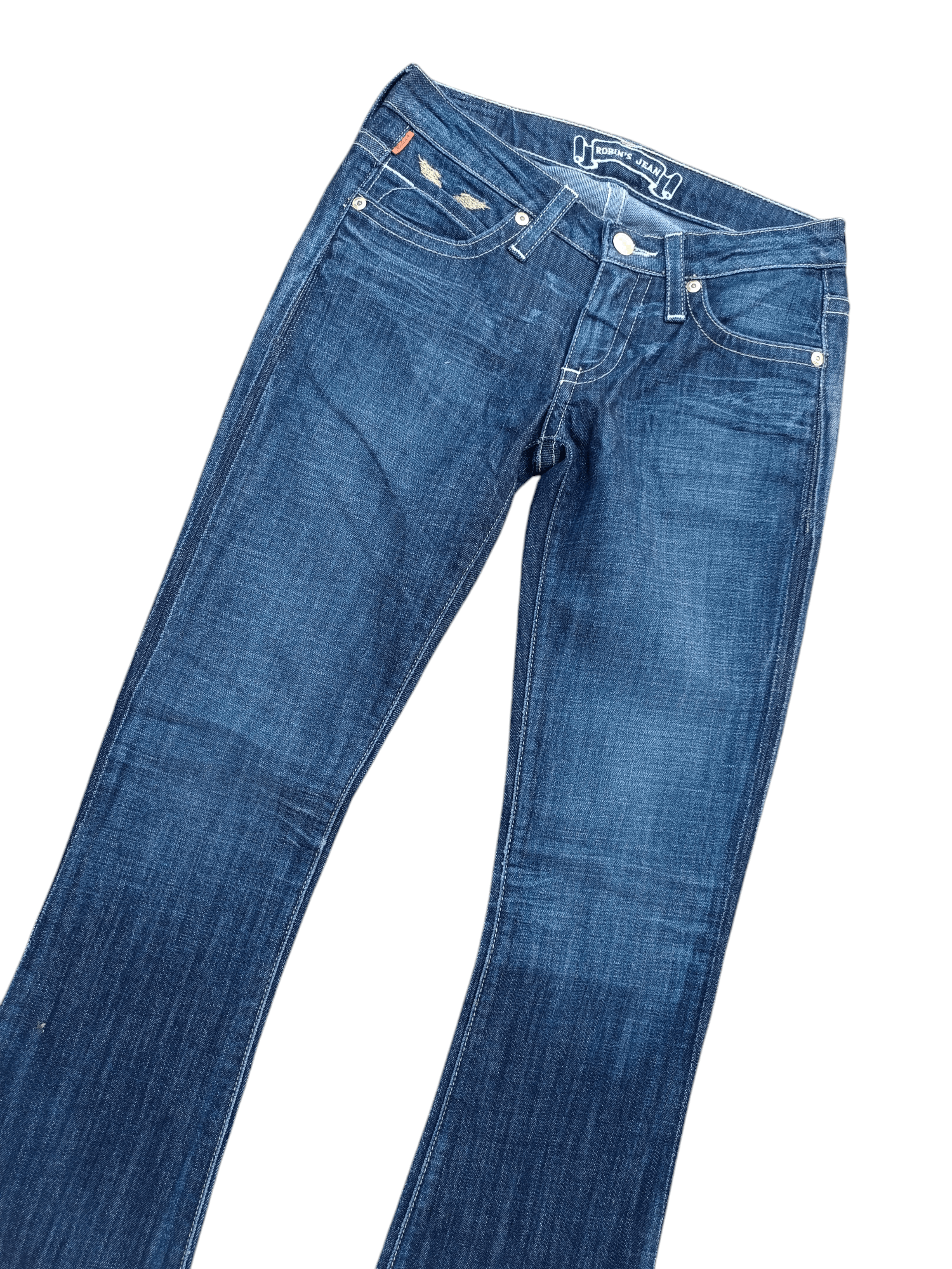 Robins Jeans FLARED Robins Jeans Embroidery Logo Denim Size US 26 / EU 42 - 6 Thumbnail