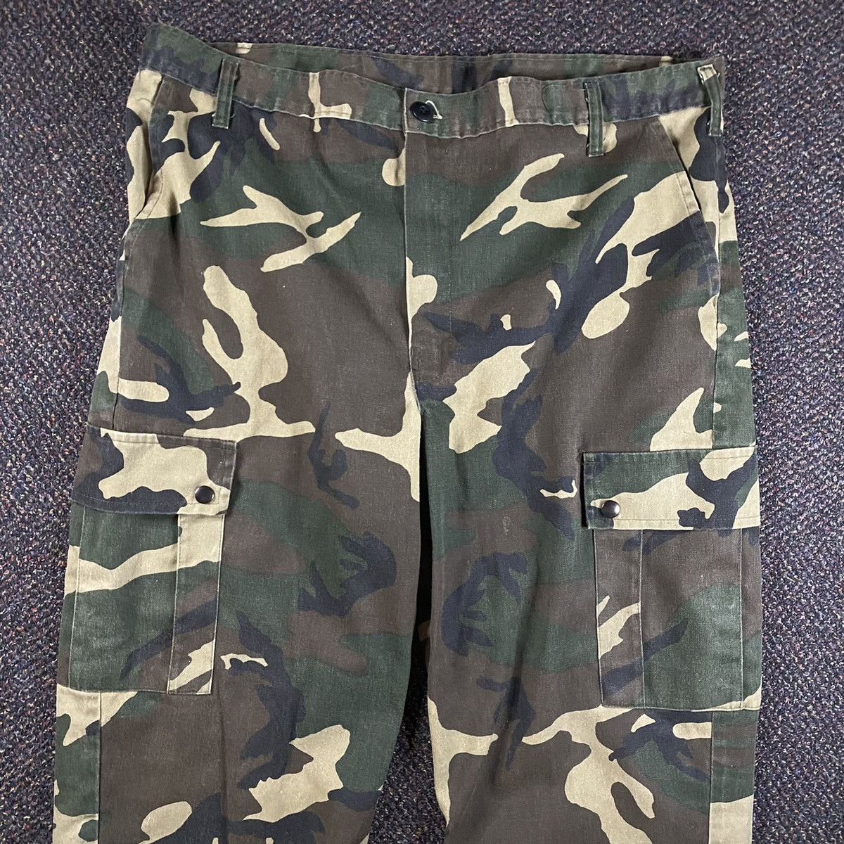 Vintage Vintage Military Camo Cargo Pants Size US 38 / EU 54 - 6 Thumbnail