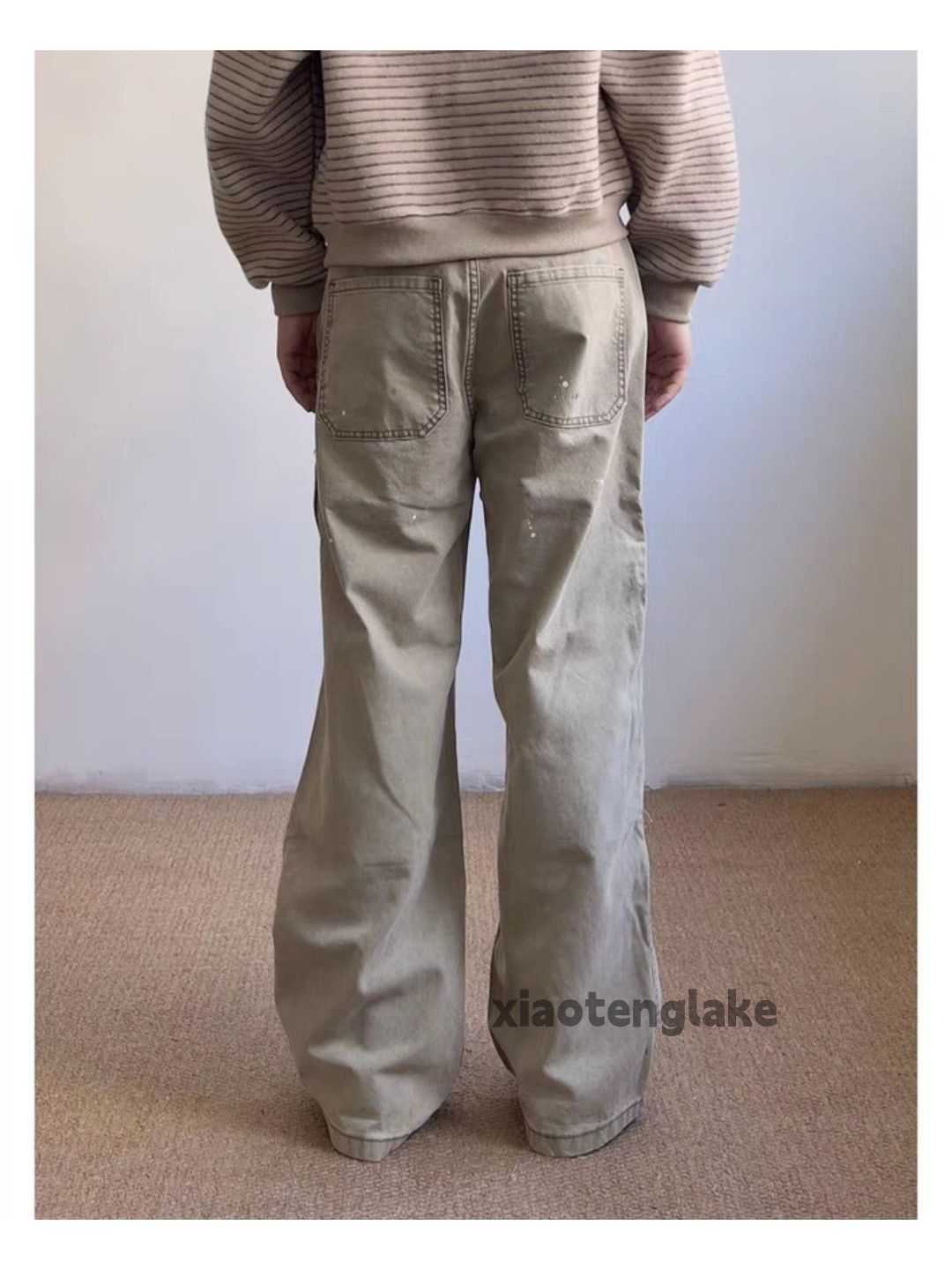 Vintage zx vintage loose faded workwear carpenter cargo pants Size US 28 / EU 44 - 5 Thumbnail