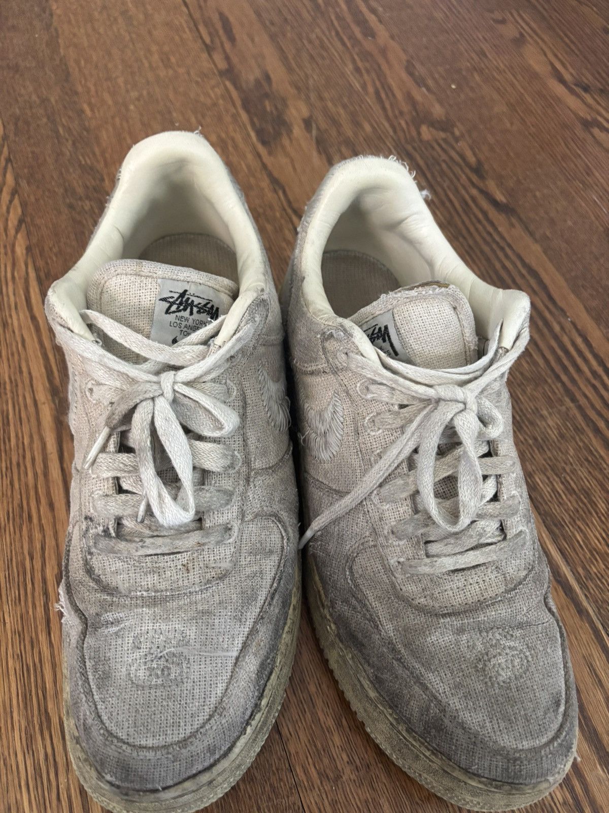 Nike × Stussy Nike x Stussy Air Force 1 Low "Fossil" Size US 9.5 / EU 42-43 - 5 Thumbnail