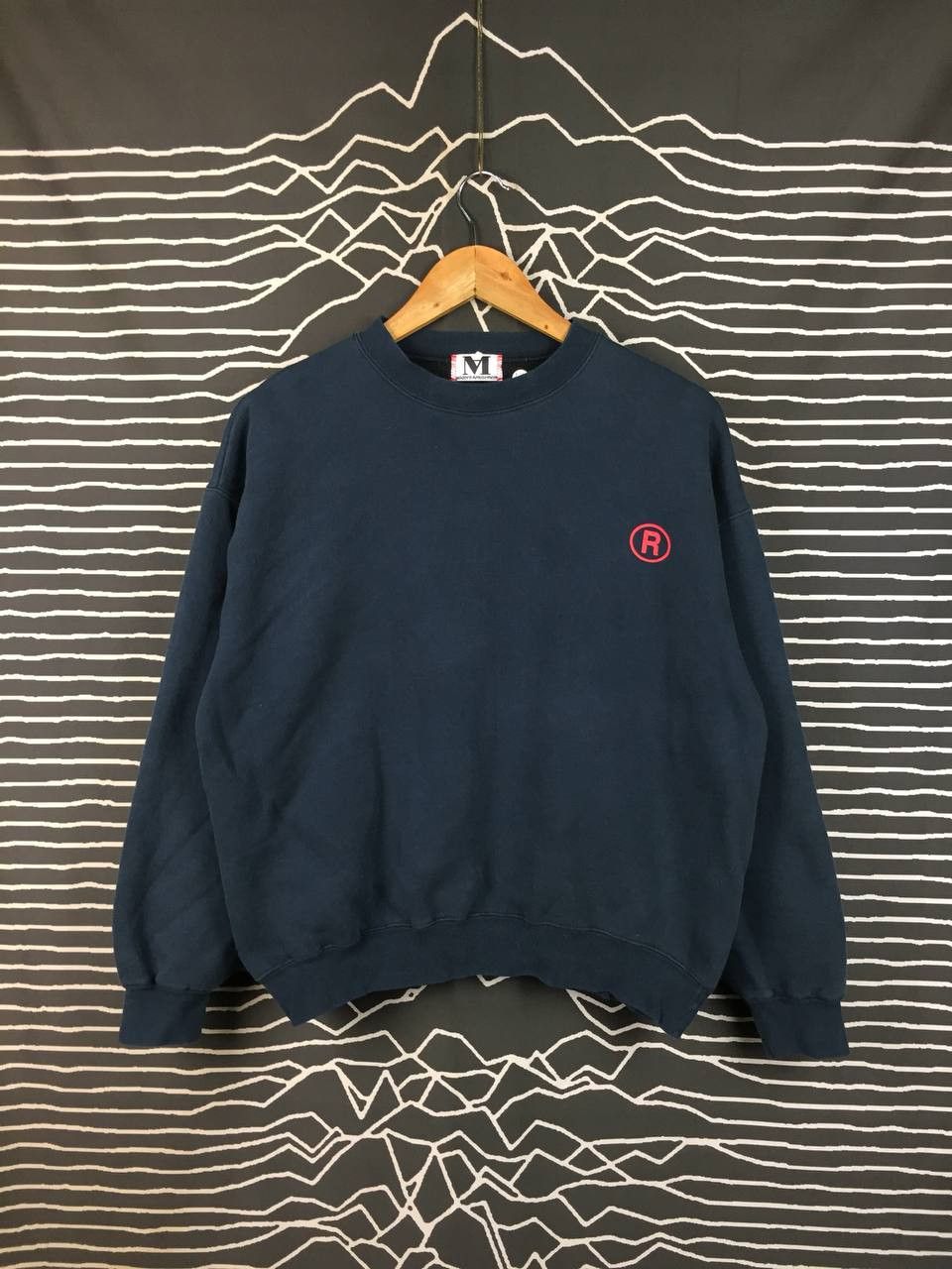 Modern Amusement Vtg Modern Amusement Crow Logo Boxy Fit Sweatshirt Size US M / EU 48-50 / 2 - 5 Thumbnail