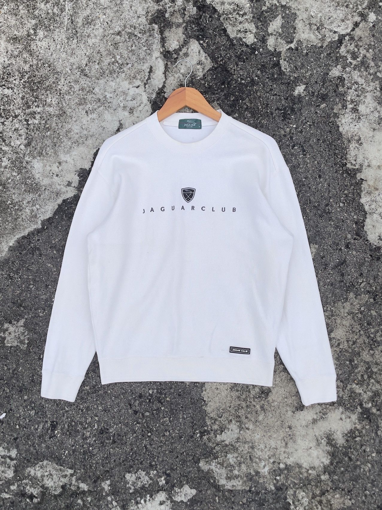 Japanese Brand Vintage Jaguar Club Embroided Logo Sweatshirt Size US M / EU 48-50 / 2 - 1 Thumbnail