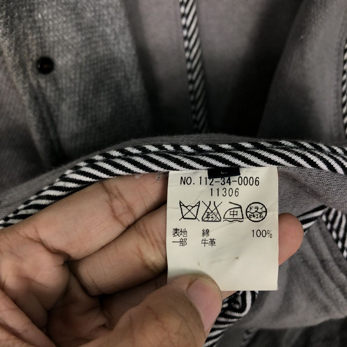 SHIPS 🔥VINTAGE CARDIGAN LIGHT JACKET SHIPS JAPAN ISSEY MIYAKE Size US L / EU 52-54 / 3 - 21 Thumbnail
