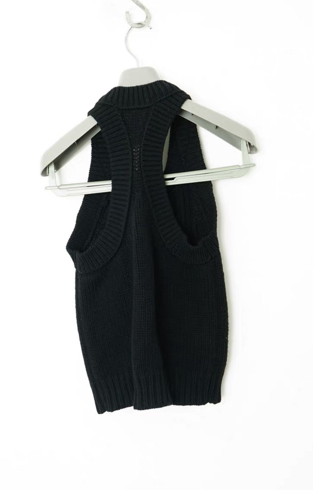 Yohji Yamamoto Yohji Yamamoto Slim Wool Tank Top Size XS / US 0-2 / IT 36-38 - 5 Thumbnail