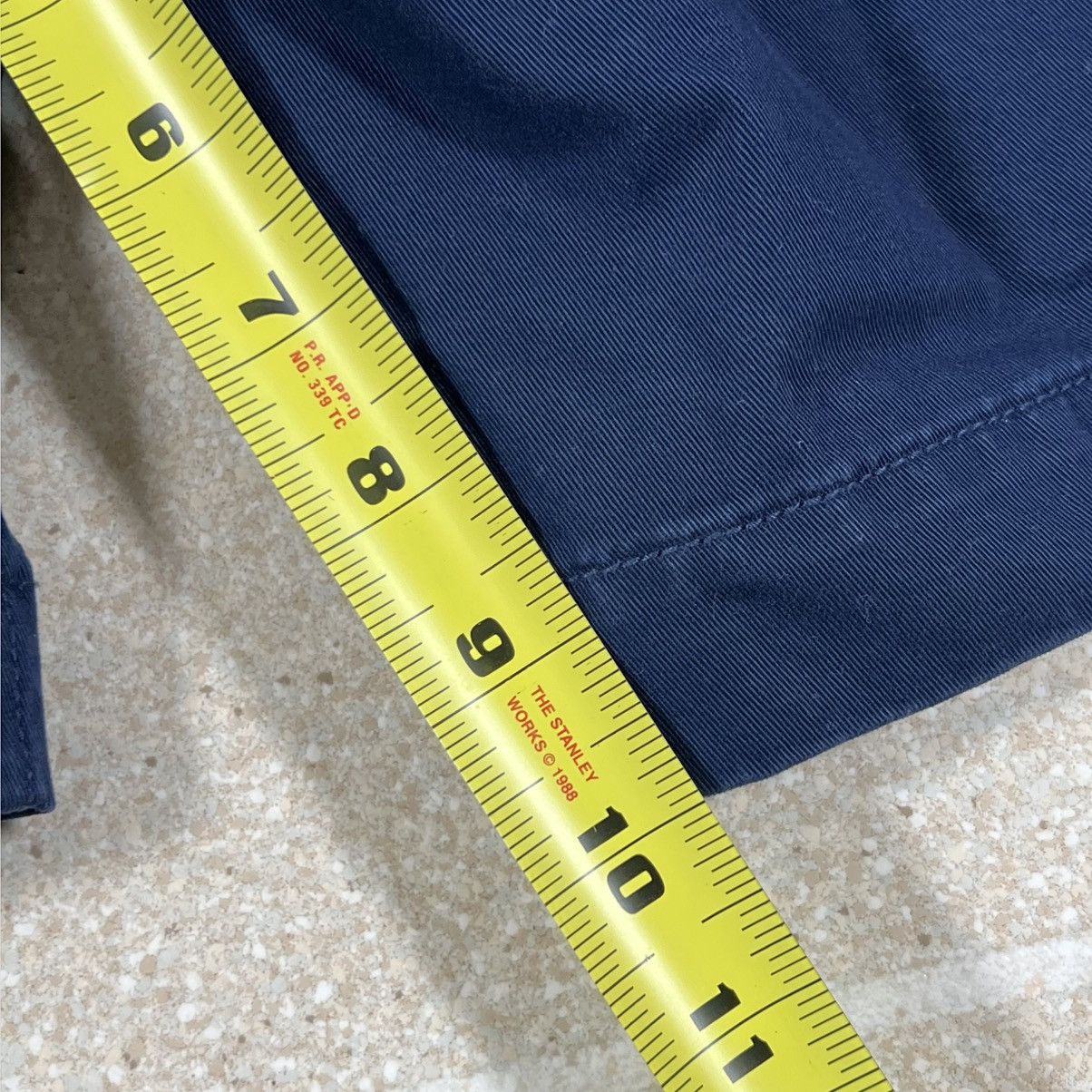 Polo Ralph Lauren Polo Ralph Lauren Shorts Navy BlueTwill Size 33 NWT Size US 33 - 7 Thumbnail