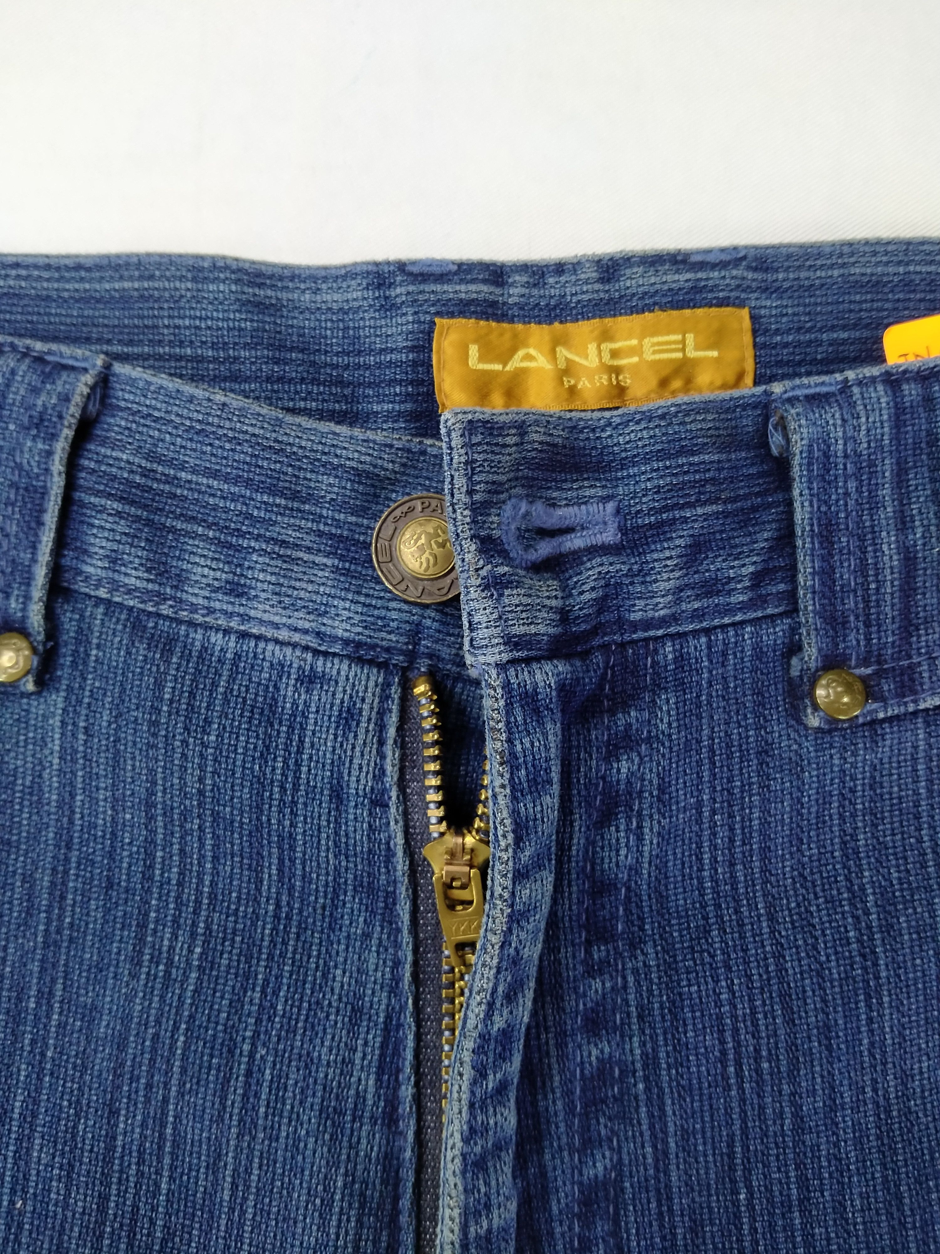 Japanese Brand Lancel Japanese Brand Embroidery Denim 32x30 -JN088 Size US 32 / EU 48 - 9 Thumbnail