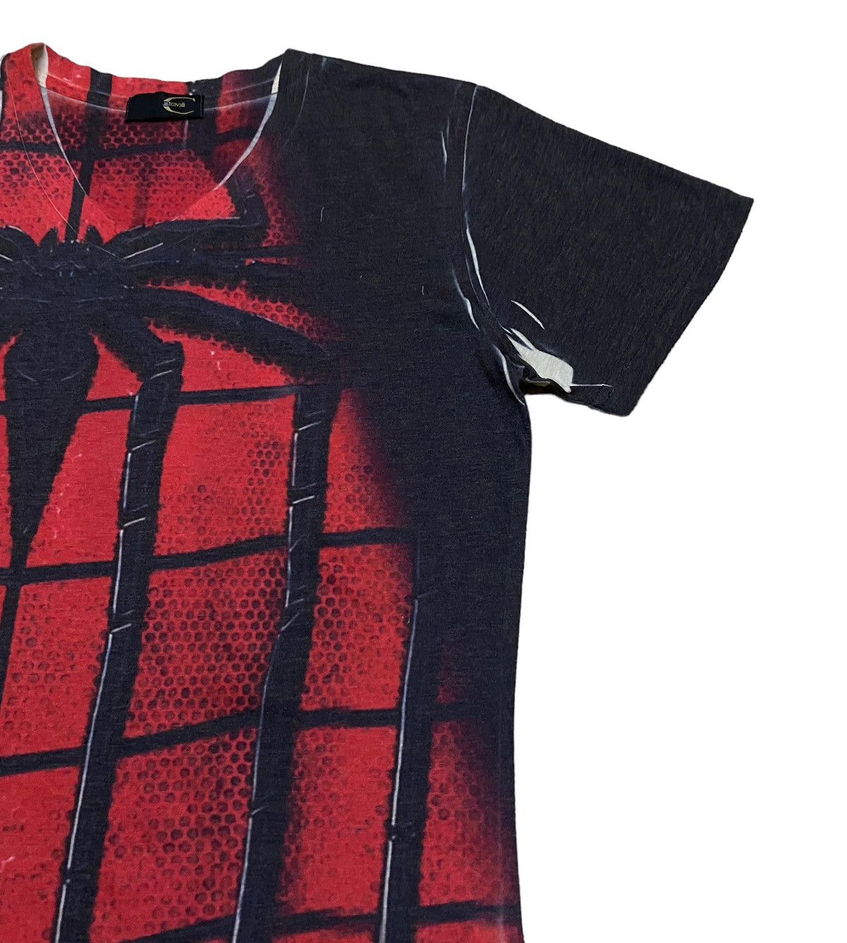 Just Cavalli Rare Design Vintage Just Cavalli X Spiderman T-shirt 2000s Size US M / EU 48-50 / 2 - 5 Thumbnail