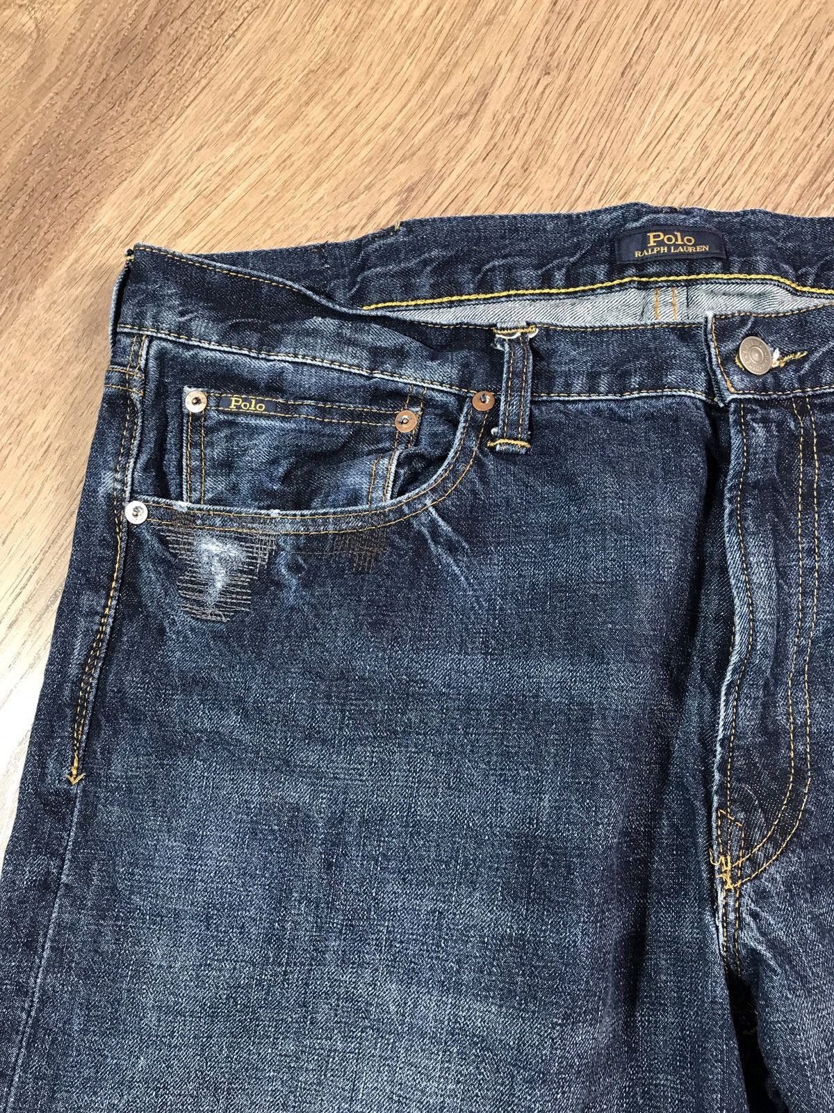 Polo Ralph Lauren Polo Ralph Lauren Vintage Denim Pants Jeans Size US 38 / EU 54 - 6 Thumbnail