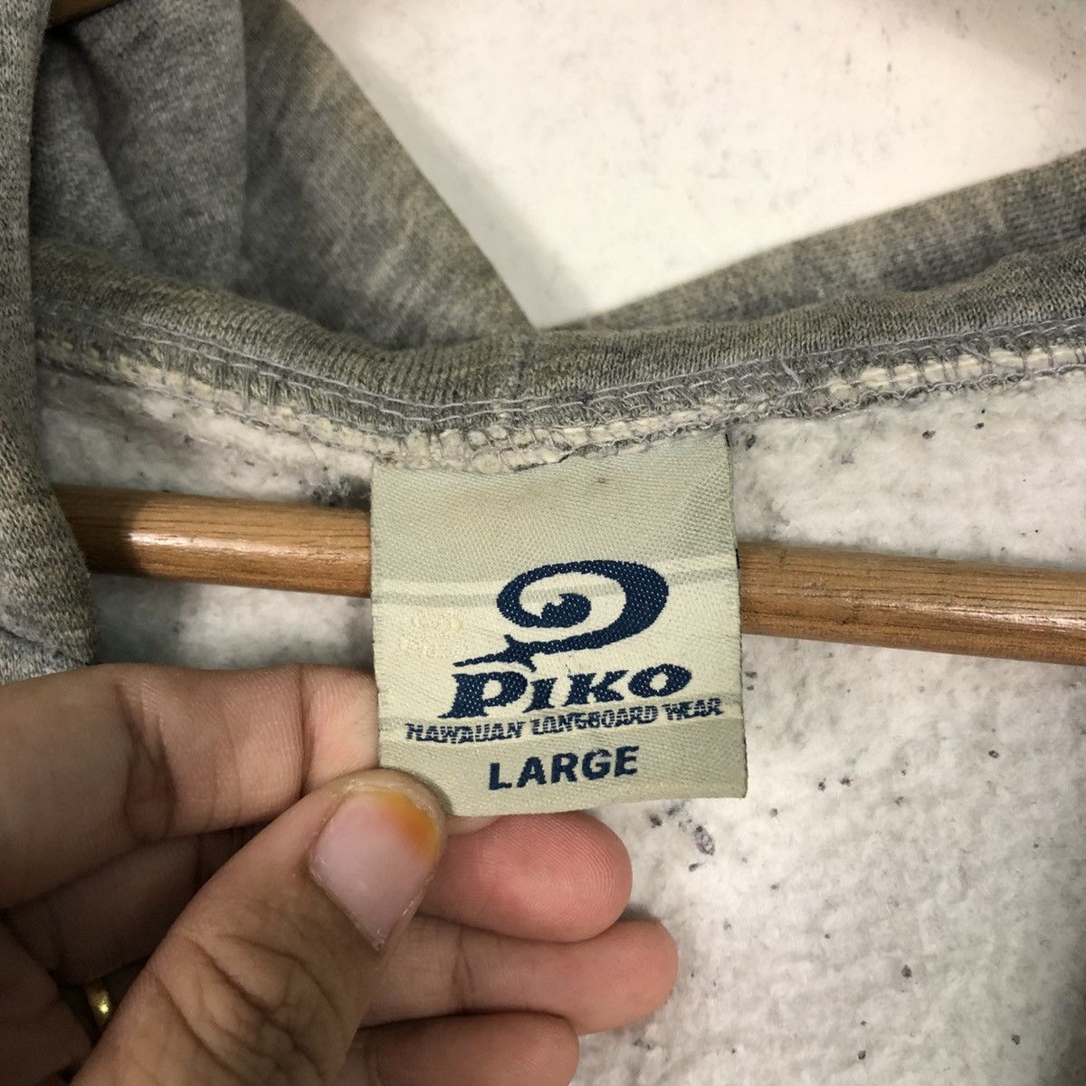 Japanese Brand 📌Piko Hawaii Zipper Hoodie Big Logo Design Size US L / EU 52-54 / 3 - 22 Thumbnail