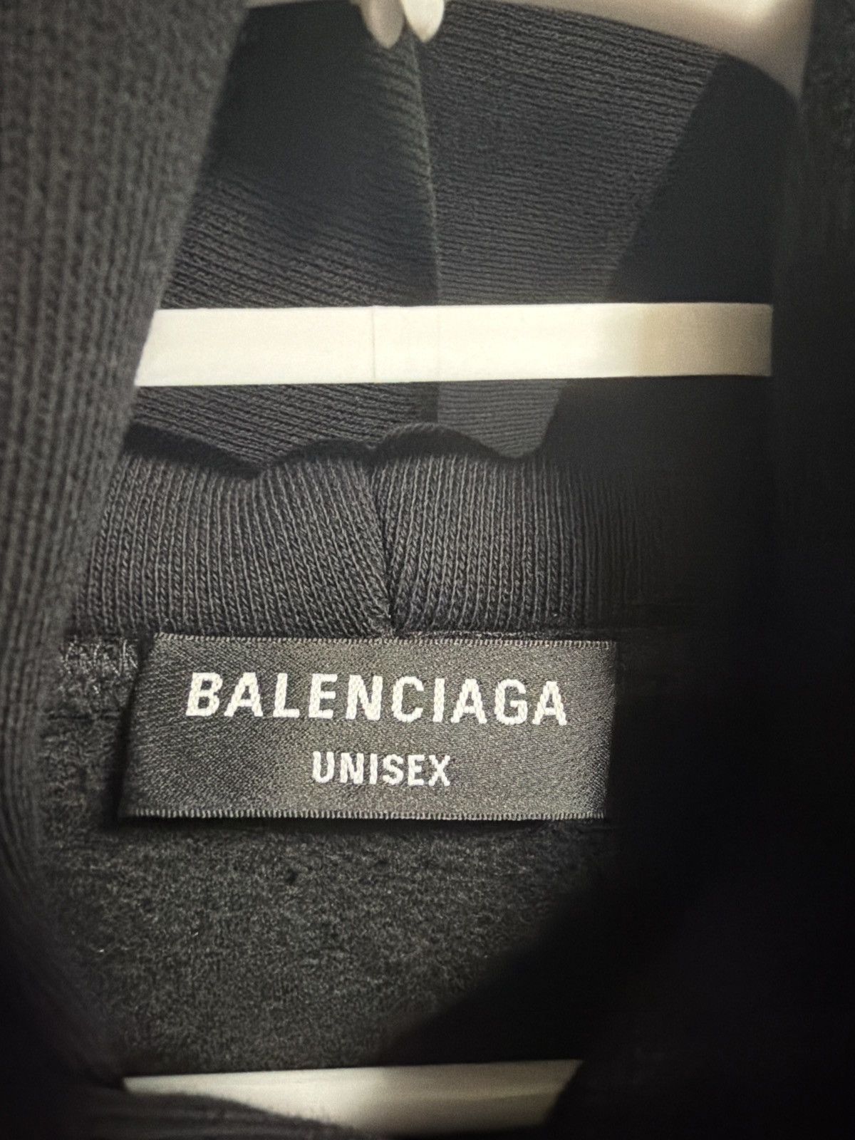 Balenciaga Maison Balenciaga Black Wide Fit Hoodie Size US M / EU 48-50 / 2 - 10 Thumbnail