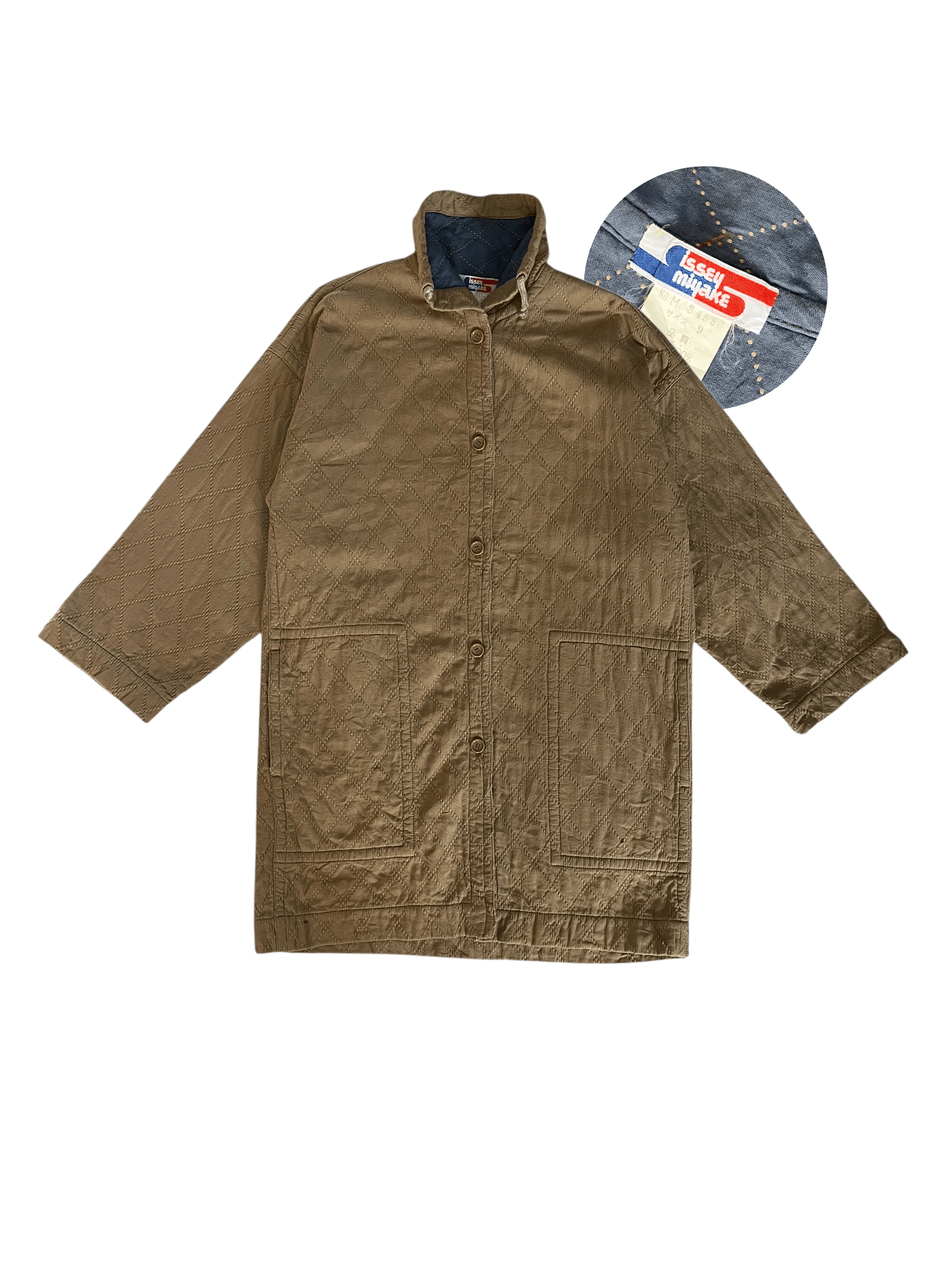Issey Miyake Vintage 70s Issey Miyake Quilted Jacket Size US M / EU 48-50 / 2 - 1 Thumbnail
