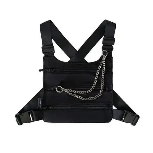Goods × Japanese Brand Bag Hip-hop Tactical Vest Bag Size ONE SIZE - 3 Thumbnail