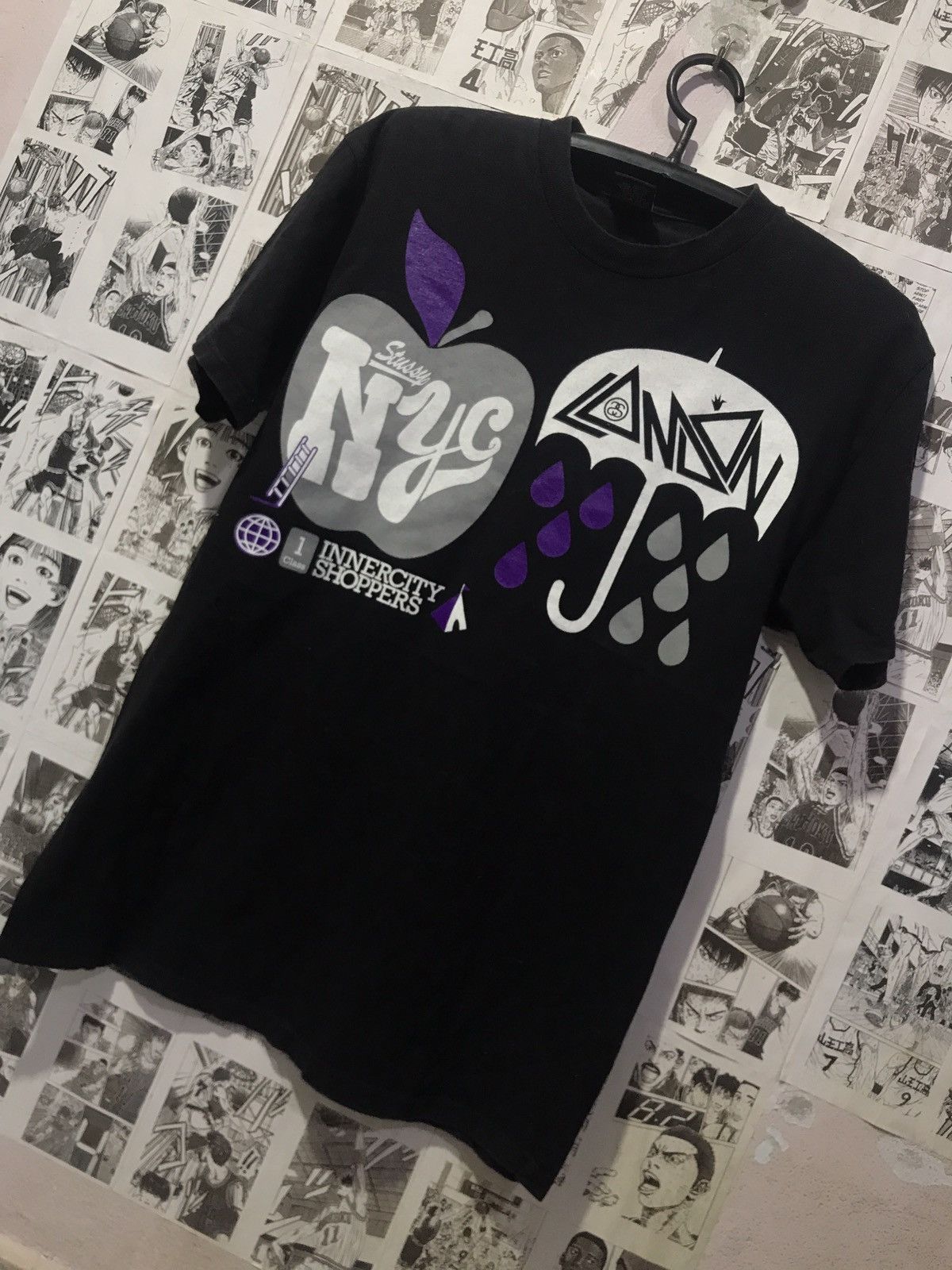 Japanese Brand × Stussy × Vintage Rare Stussy Shirt. Double Sided Stussy Shirt Size US M / EU 48-50 / 2 - 1 Thumbnail