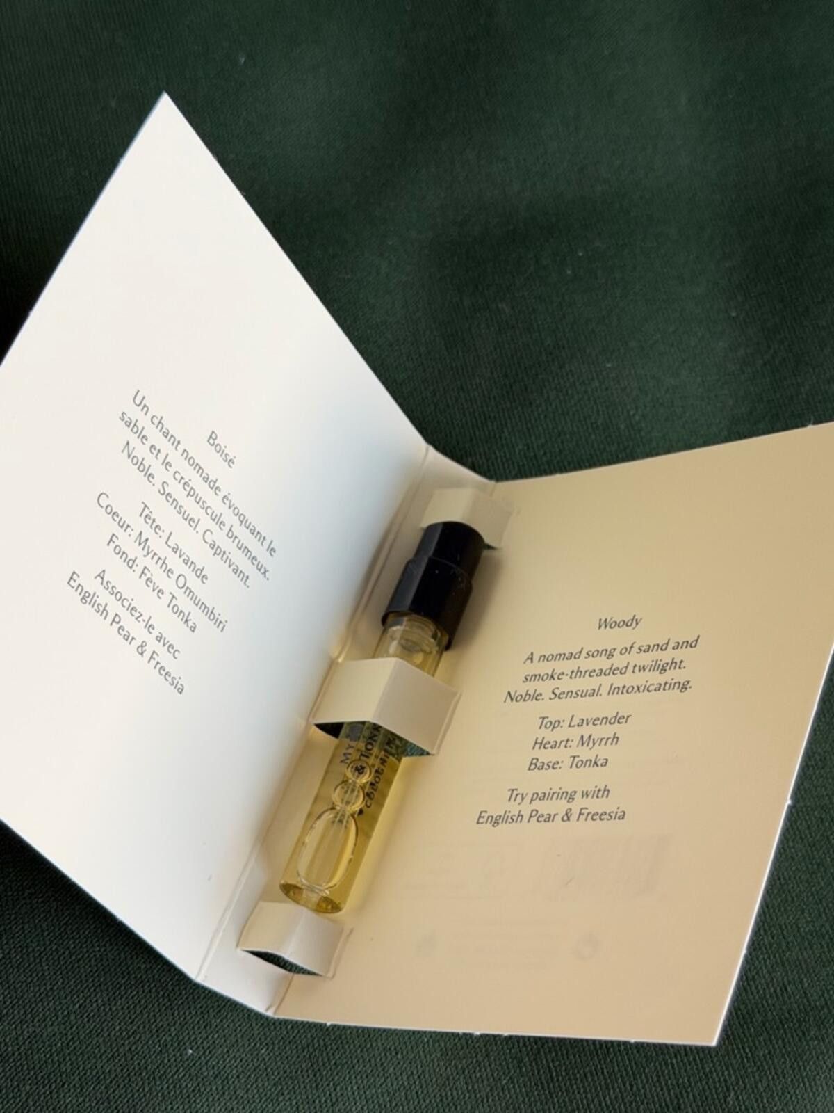 Other Jo Malone / Myrrh Tonka Cologne Intense Sample Size ONE SIZE - 2 Thumbnail