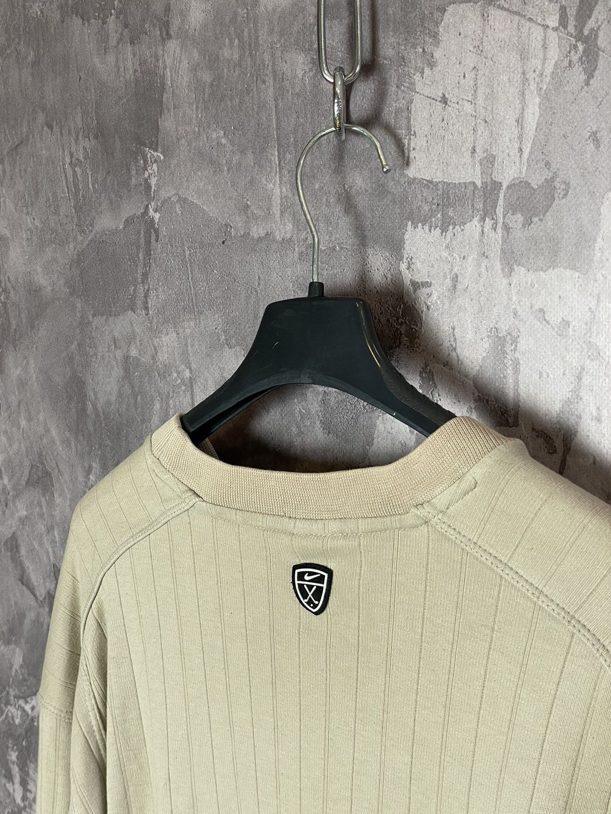 Nike × Vintage Perfect Fit Nike y2k Vintage Baggy Blank Swoosh Sweatshirt Size US L / EU 52-54 / 3 - 8 Thumbnail