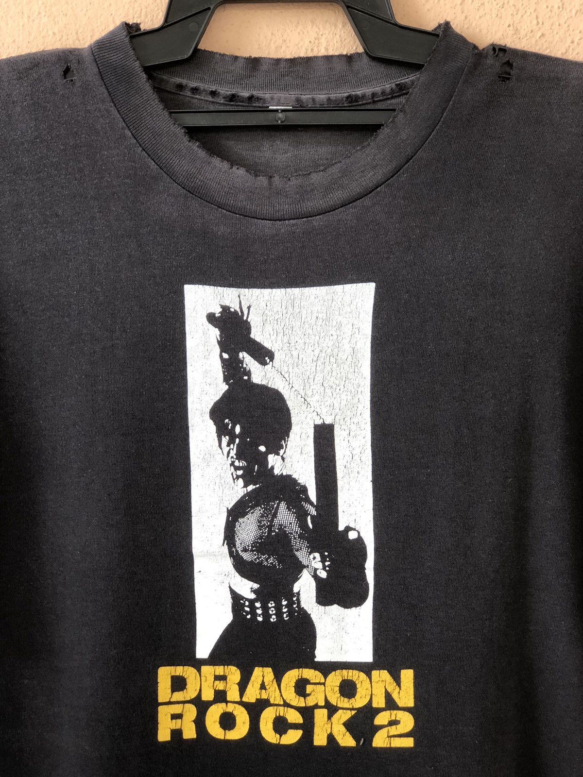 Vintage Thrashed 📍Vintage DRAGON ROCK 2 Kung Fu Size US L / EU 52-54 / 3 - 1 Thumbnail