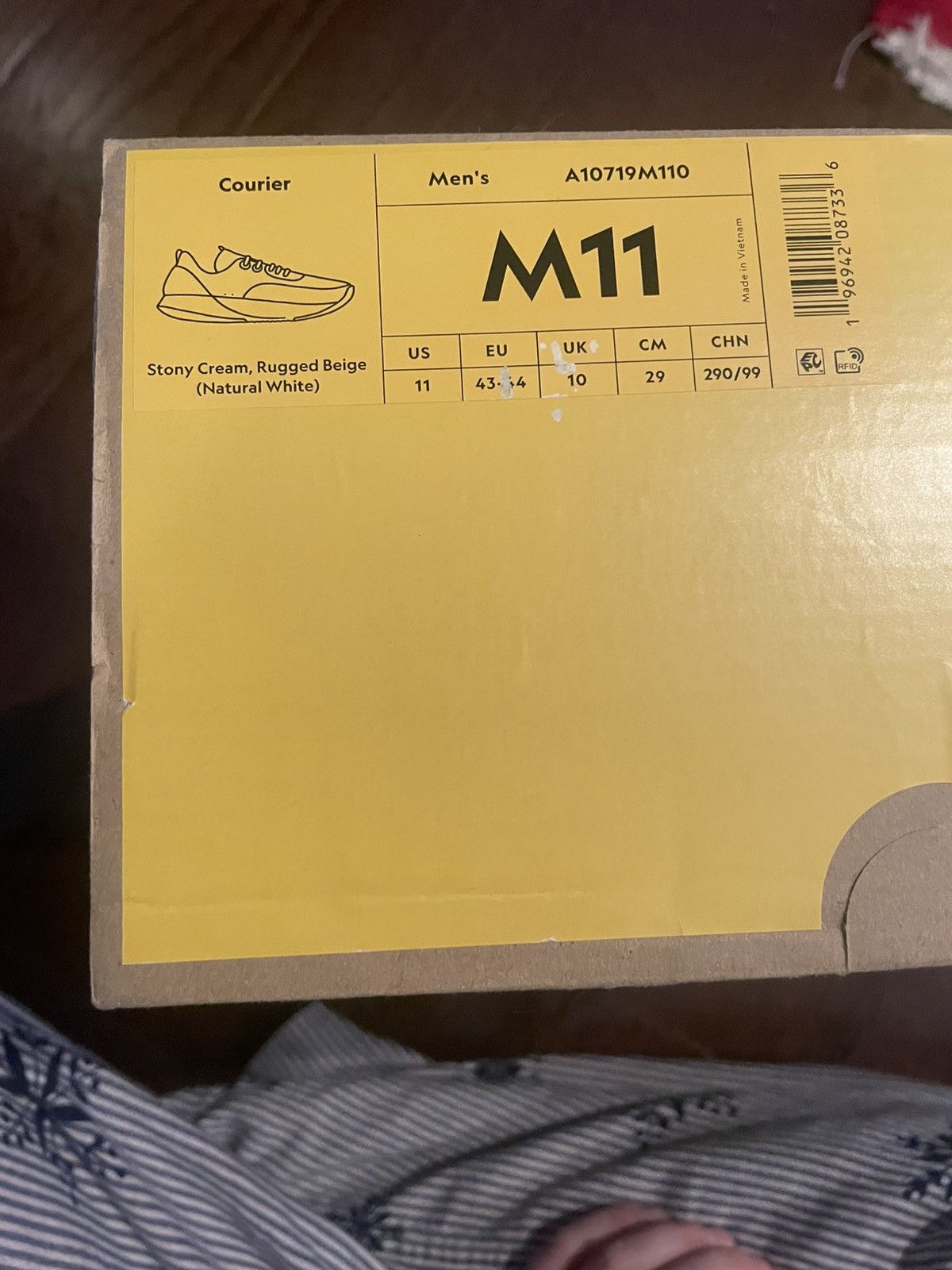 Allbirds Courier - Stony Cream/Rugged Beige Size US 11 / EU 44 - 7 Thumbnail
