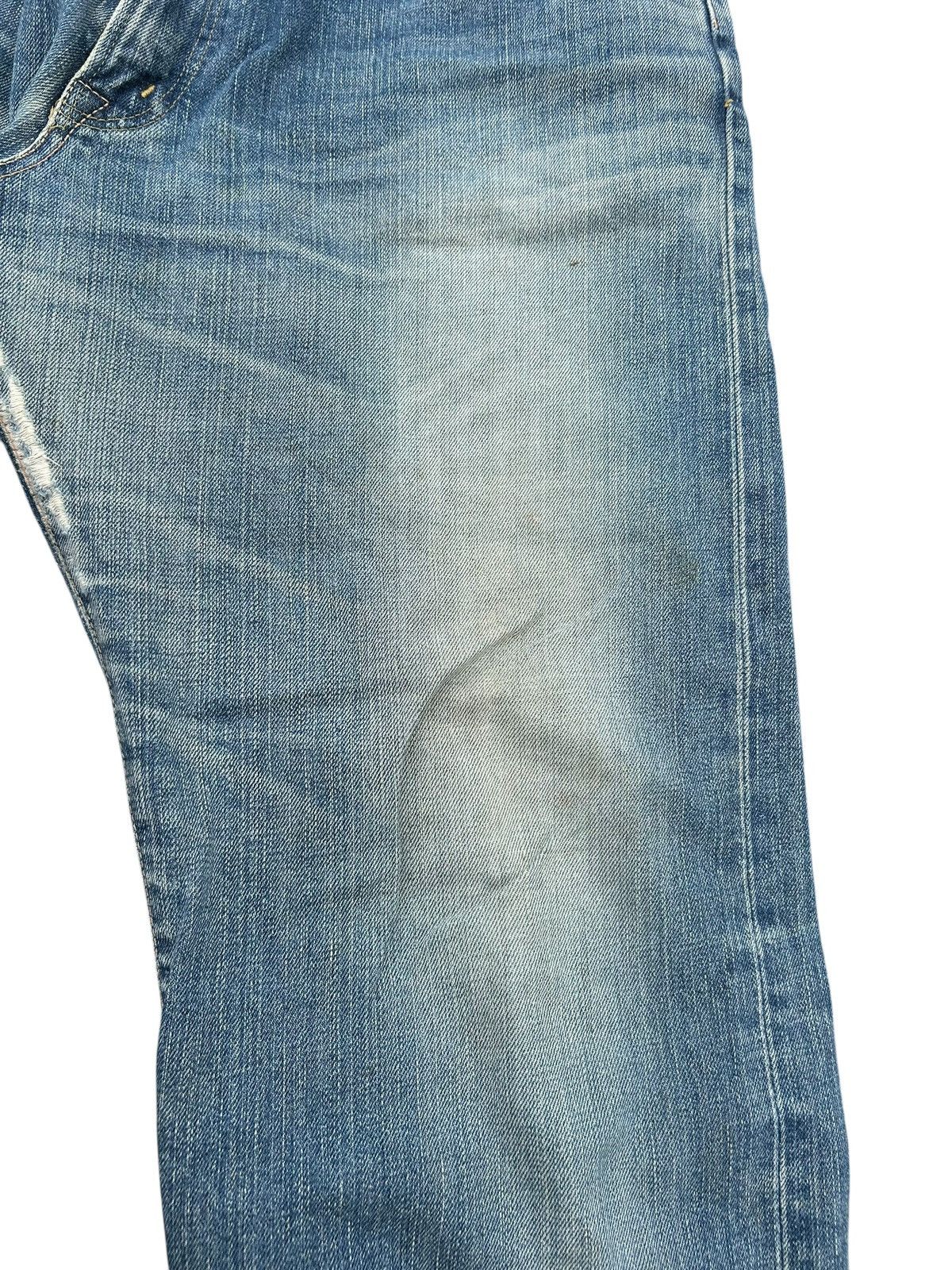 Japanese Brand × Kapital × Vintage Edwin Selvedge Baggy Mudwash Denim Jeans Vintage Size US 35 - 5 Thumbnail