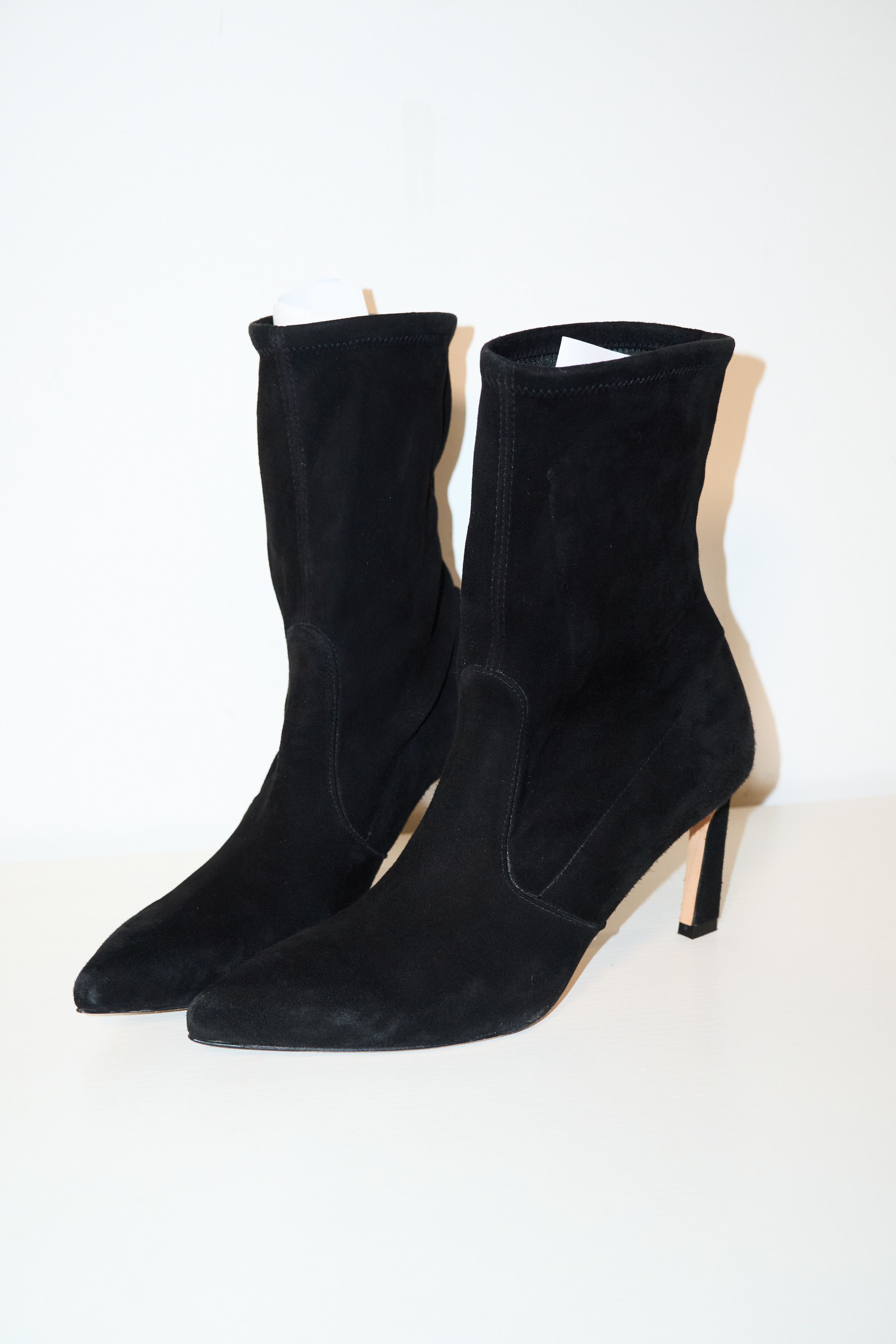 Stuart Weitzman velvet heel boots Size US 8 / IT 38 - 4 Thumbnail