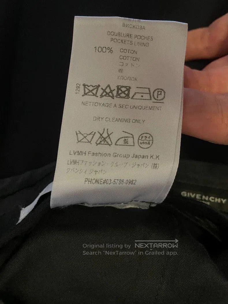 Givenchy Givenchy Black Wool Casual Pants. Size US 36 / EU 52 - 7 Thumbnail