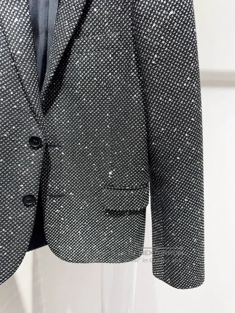 Saint Laurent Paris Saint Laurent Paris Sequined Suit Size XS / US 0-2 / IT 36-38 - 7 Thumbnail