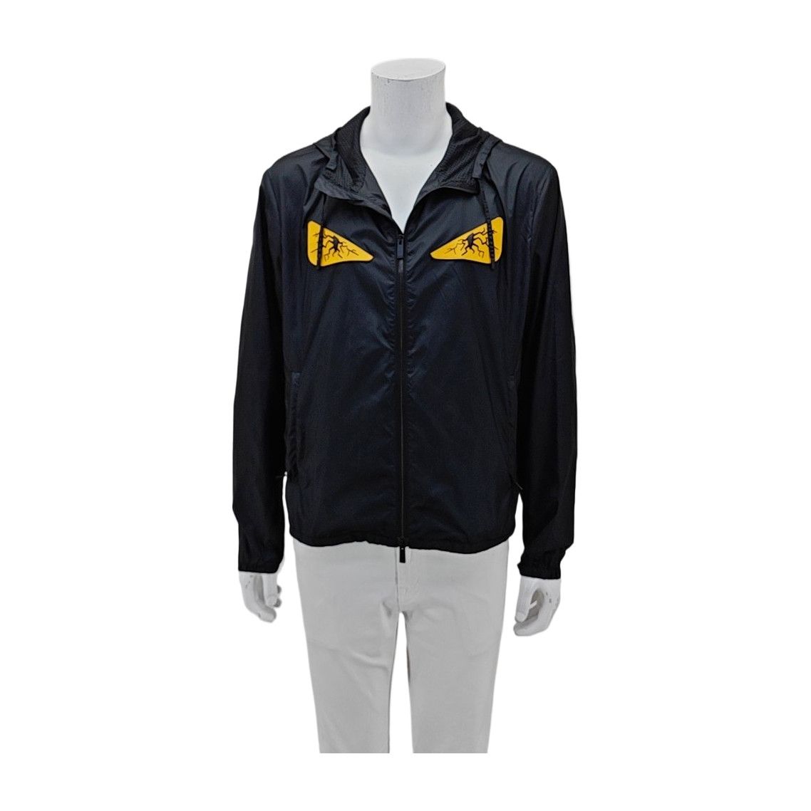 Fendi Fendi Bag Bugs Eye Hooded Windbreaker Jacket IT 50 Size US M / EU 48-50 / 2 - 1 Thumbnail