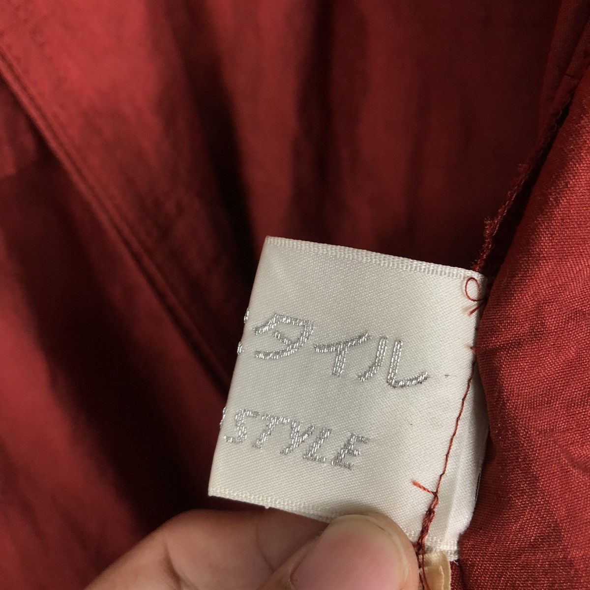 Designer × Japanese Brand × Vintage 📌Rich Red Vintage Long Jacket Tokyo Style Issey Miyake Size US M / EU 48-50 / 2 - 21 Thumbnail