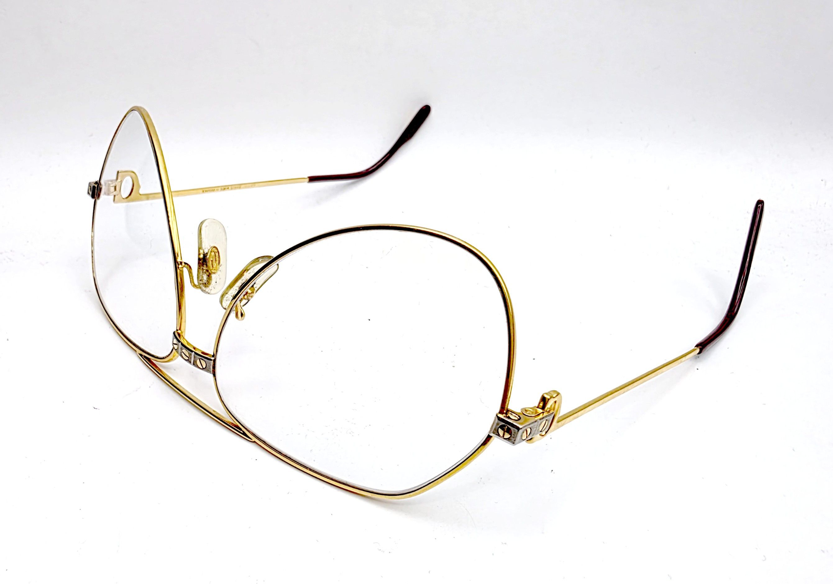 Cartier Vintage Cartier Vendome Santos Aviator Eyeglasses 18K Size ONE SIZE - 13 Thumbnail