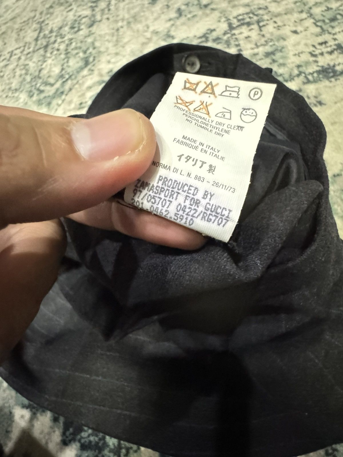 Gucci GUCCI PINSTRIPE POINT BLAZER Size XS / US 0-2 / IT 36-38 - 21 Thumbnail