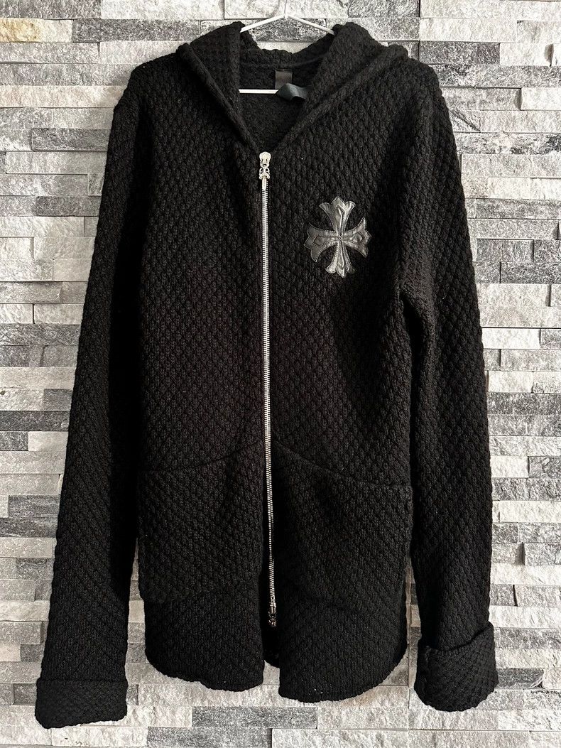 Chrome Hearts Chrome Hearts Cashmere Zip Cardigan Size US S / EU 44-46 / 1 - 1 Thumbnail