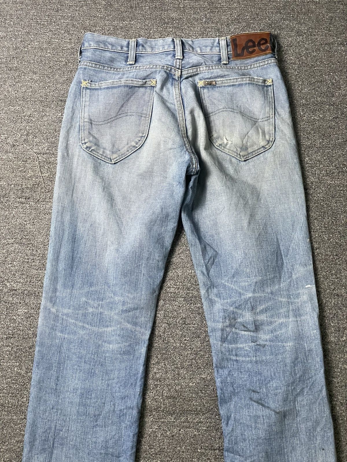 Lee × Vintage Vintage LEE x American Riders Distressed Denim (103) Size US 30 / EU 46 - 11 Thumbnail