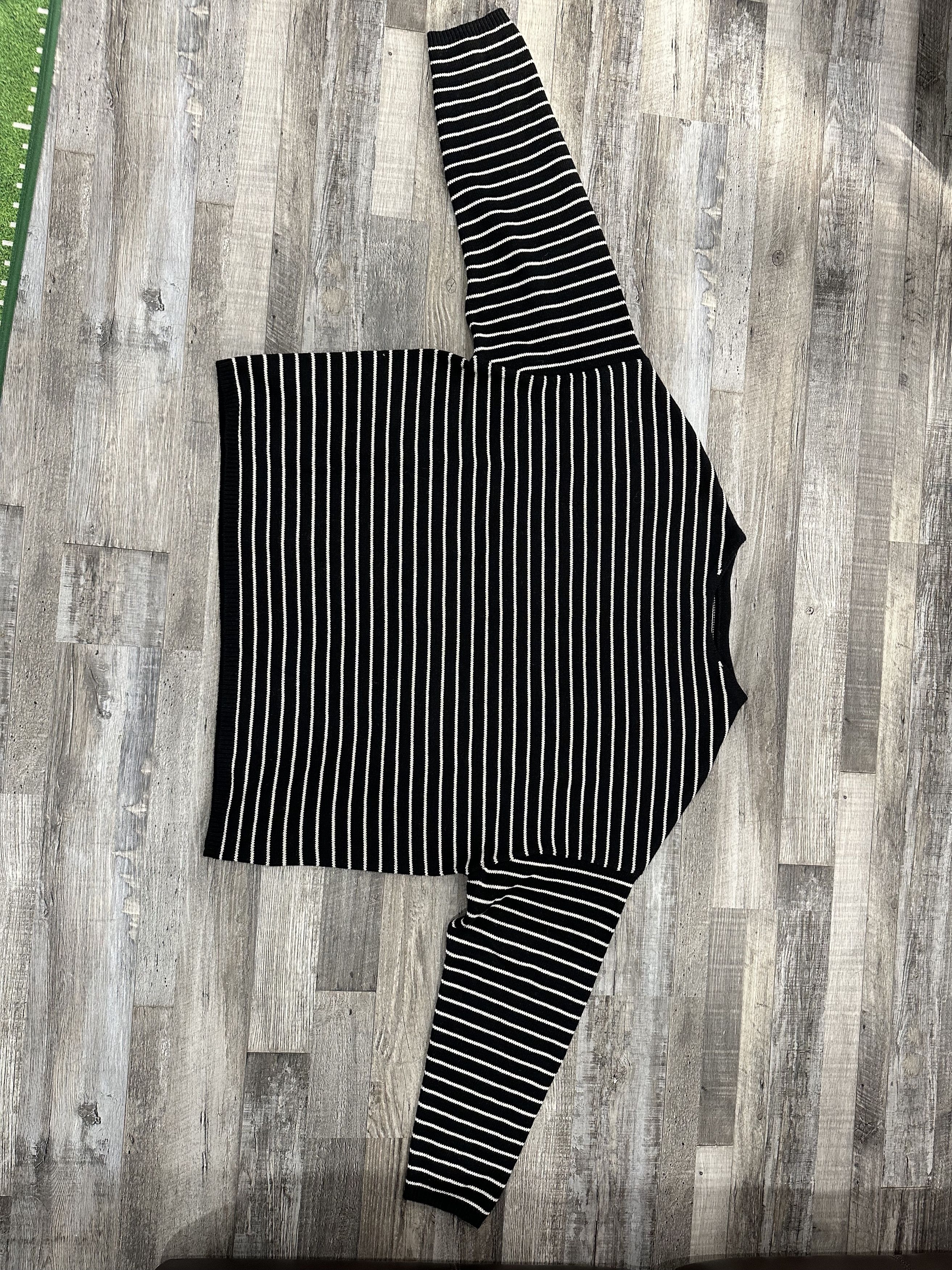 Allsaints Striped Sweater Size US M / EU 48-50 / 2 - 1 Thumbnail