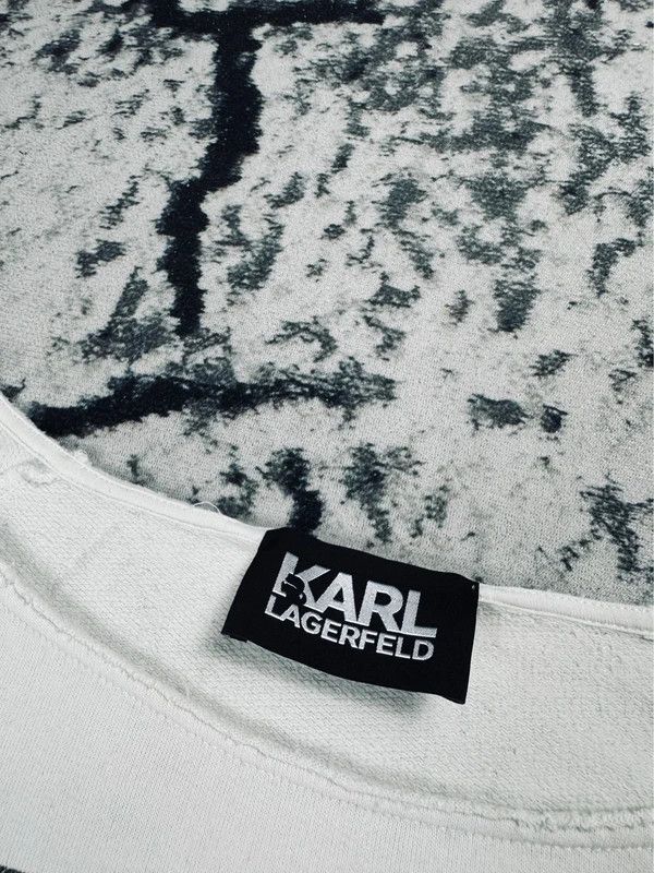 Karl Lagerfeld Karl Lagerfeld crewneck sweatshirt white colored M Size M / US 6-8 / IT 42-44 - 4 Thumbnail