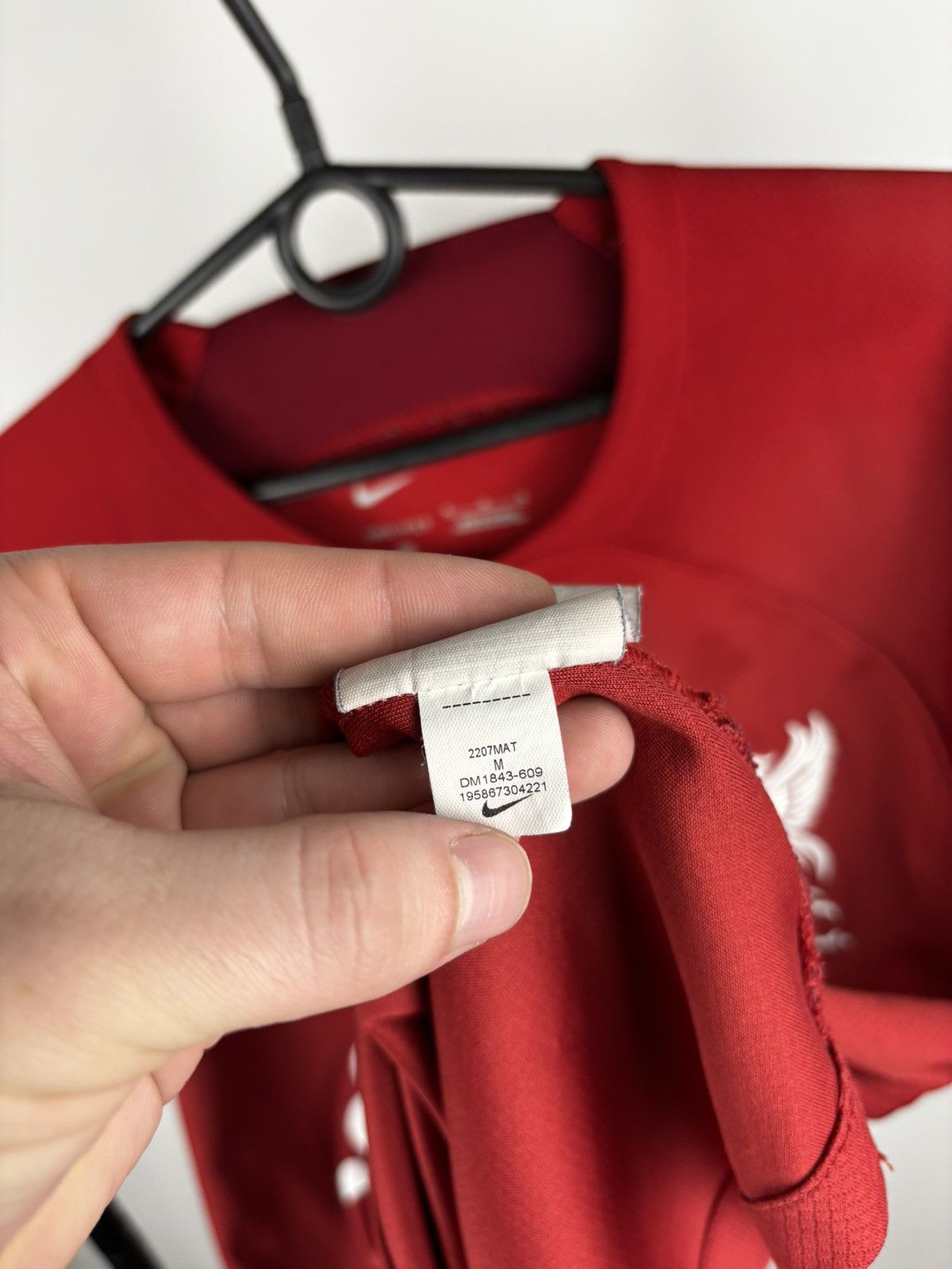 Nike Nike x Liverpool soccer jersey size M Size US M / EU 48-50 / 2 - 7 Thumbnail