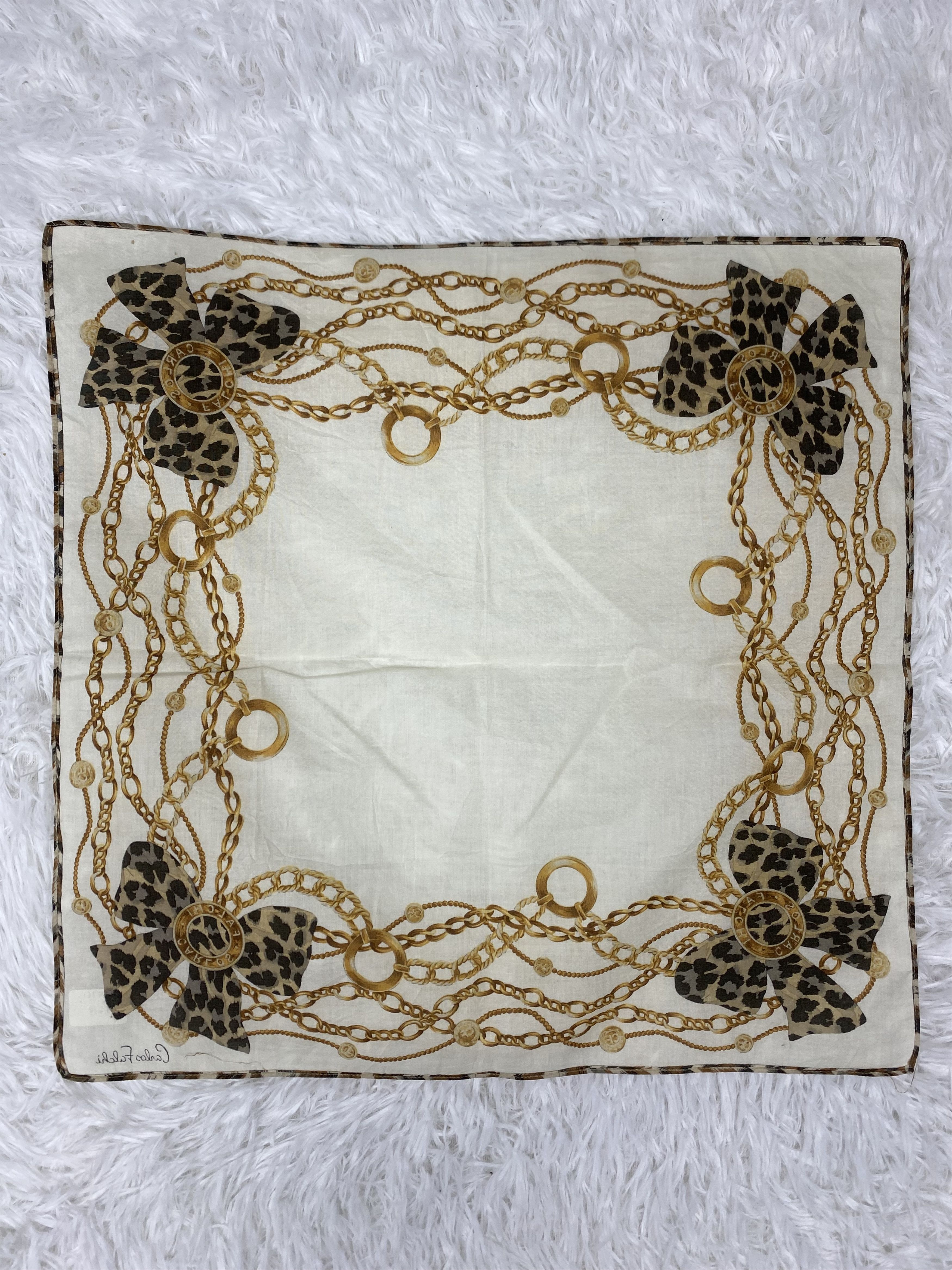 Vintage Vintage Carlos Falchi Handkerchief Neckerchief PH0761 Size ONE SIZE - 4 Thumbnail