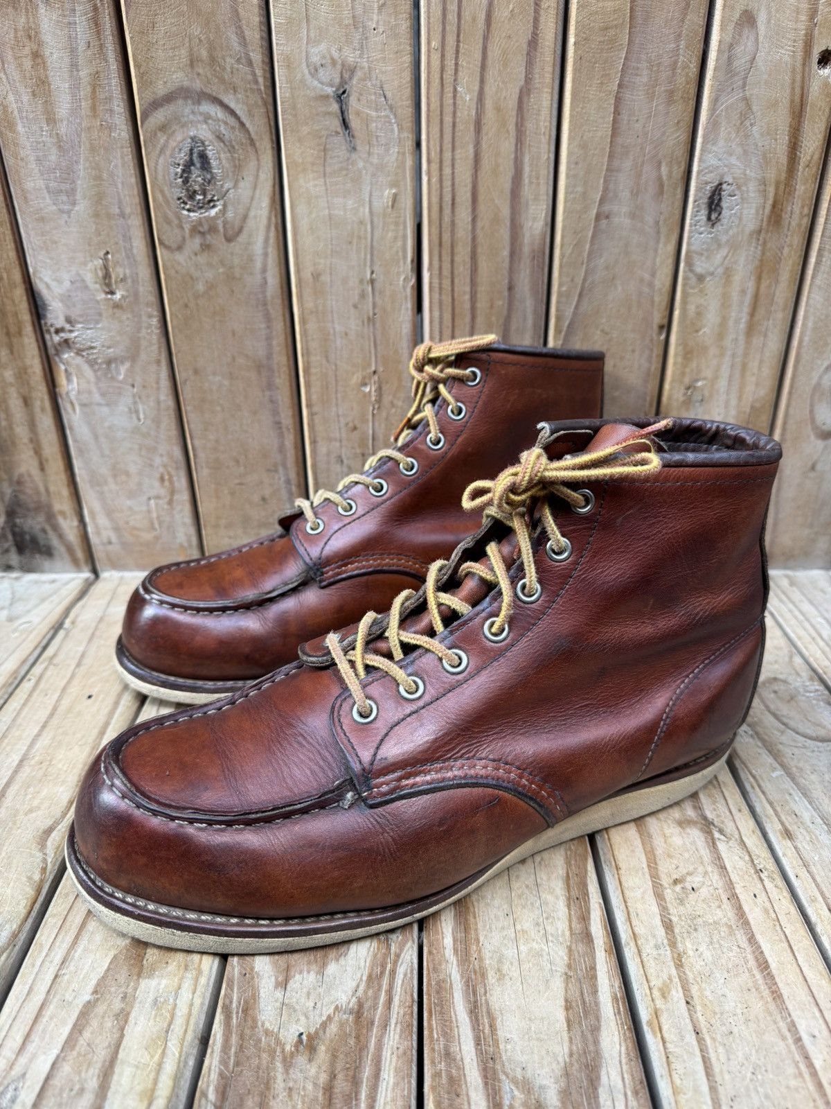 Red Wing Red Wing Heritage 875 Moc Toe Brown Boots USA 9.5 E2 UK 8.5 Size US 9.5 / EU 42-43 - 8 Thumbnail
