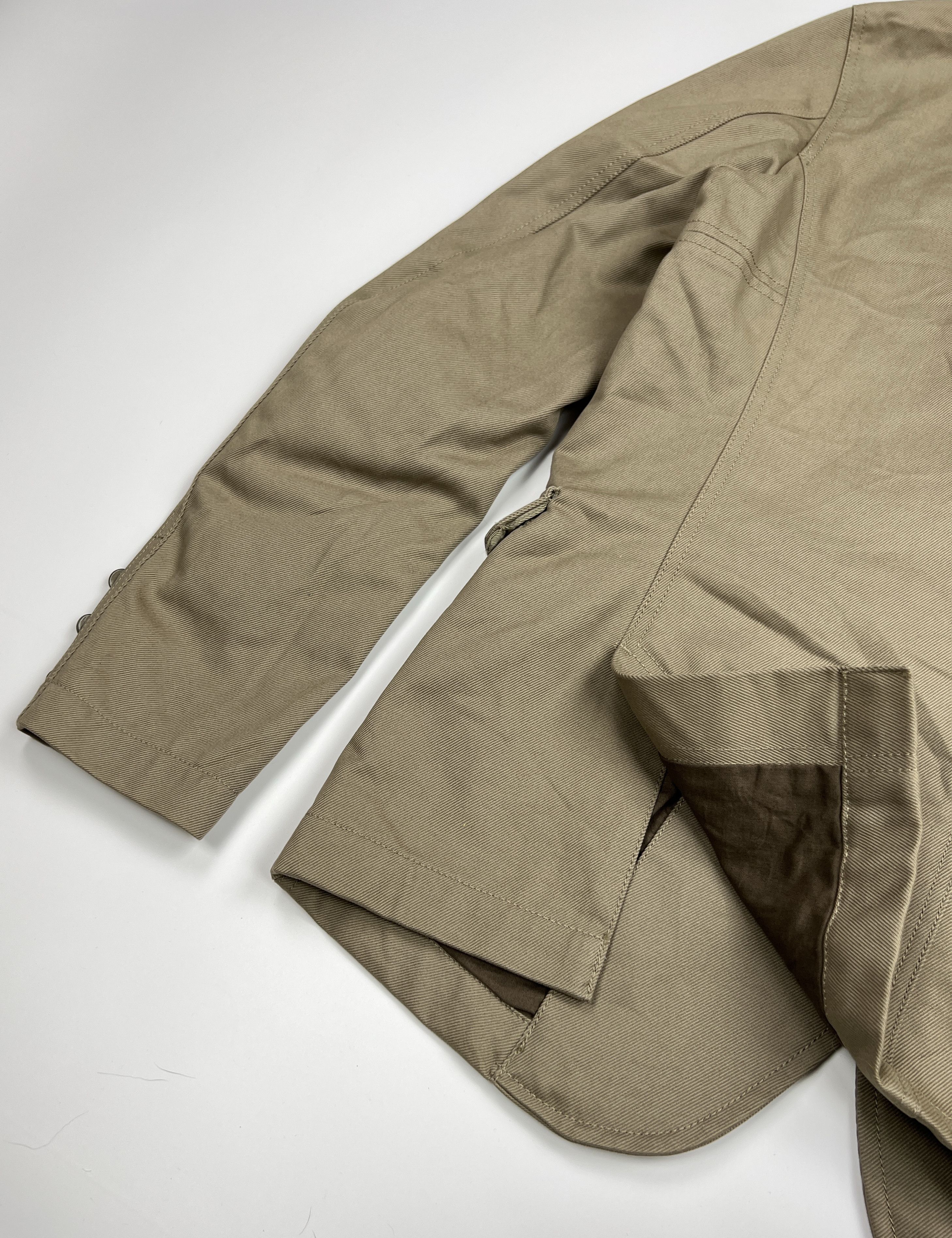 Diesel × Vintage Vintage Diesel Workwear Military Style Blazer Khaki Size US XL / EU 56 / 4 - 2 Thumbnail