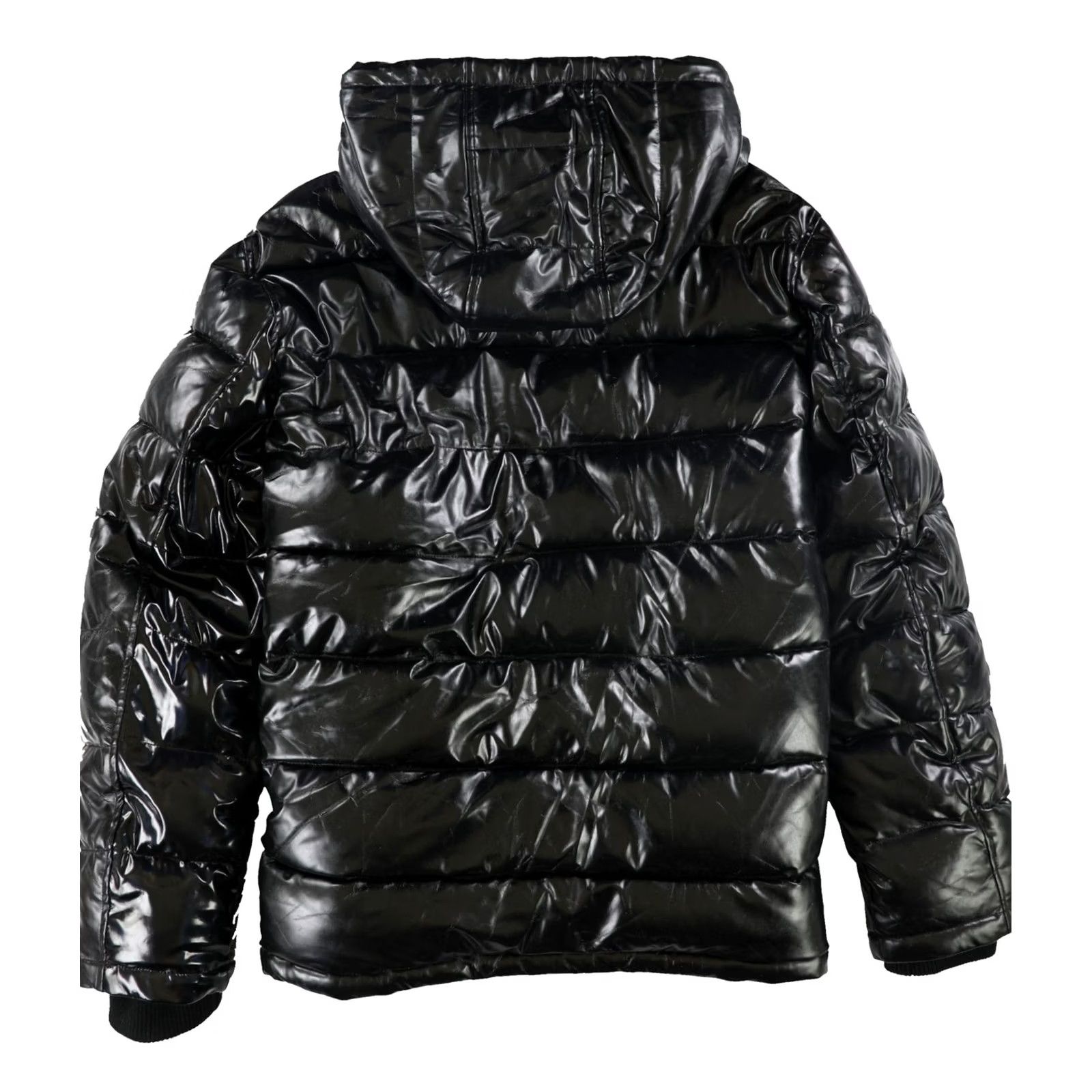 Guess GUESS Mens Holographic Puffer Jacket black XL Size US XL / EU 56 / 4 - 2 Thumbnail