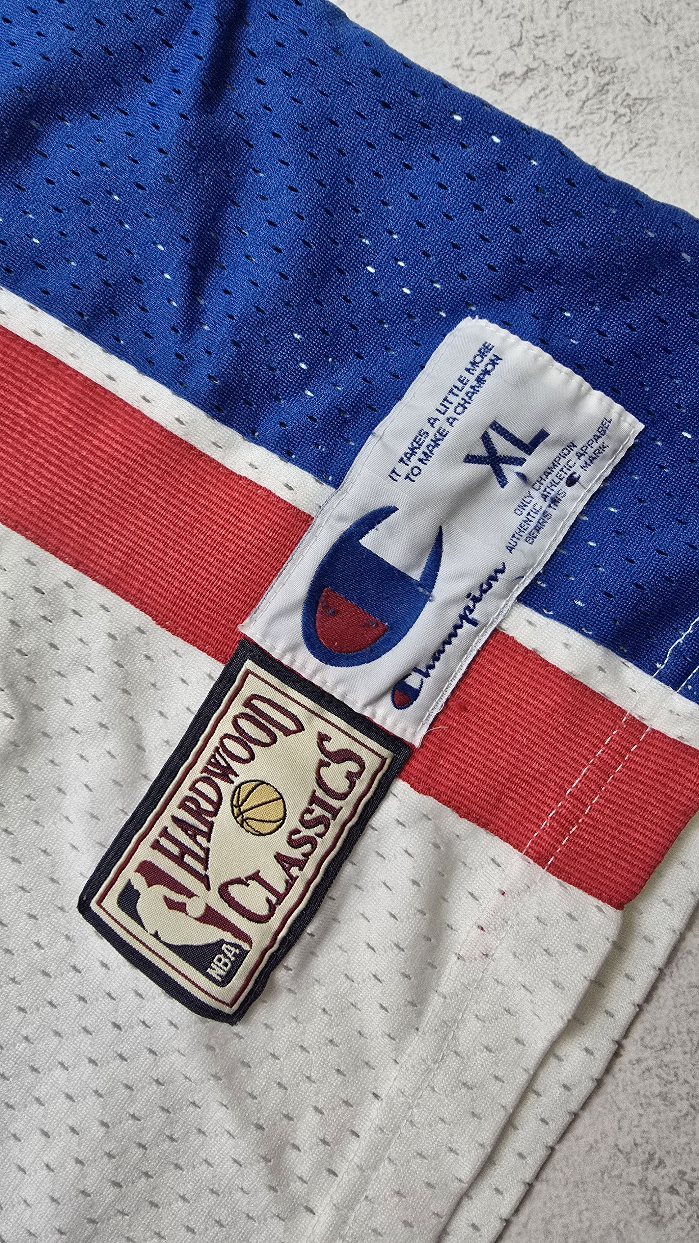Champion Dr. J Julius Erving New York Nets ABA European Cut Jersey Size US XL / EU 56 / 4 - 14 Thumbnail