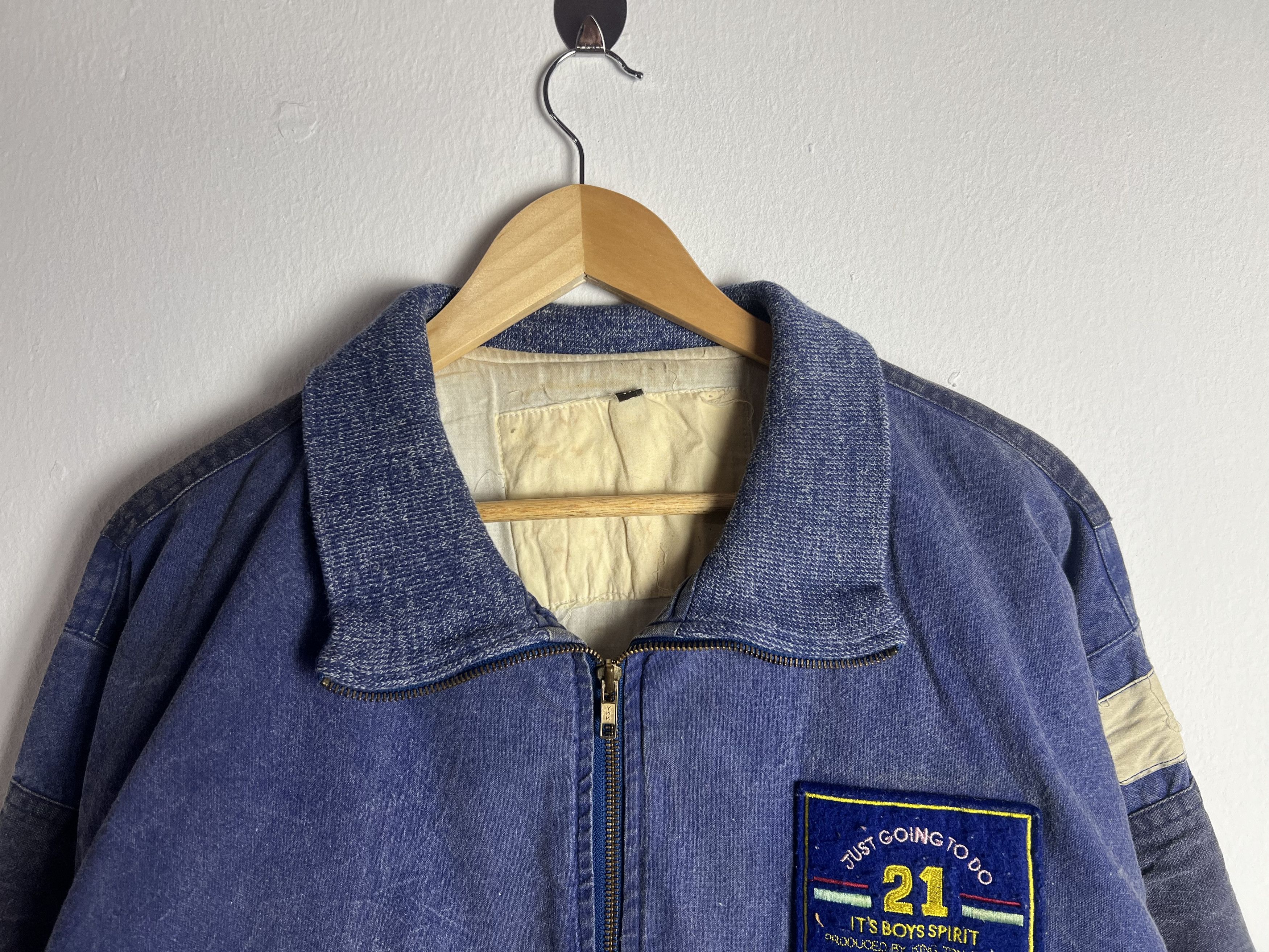 Japanese Brand Vintage KJC Limited Pressing Bomber Jacket Size US M / EU 48-50 / 2 - 3 Thumbnail
