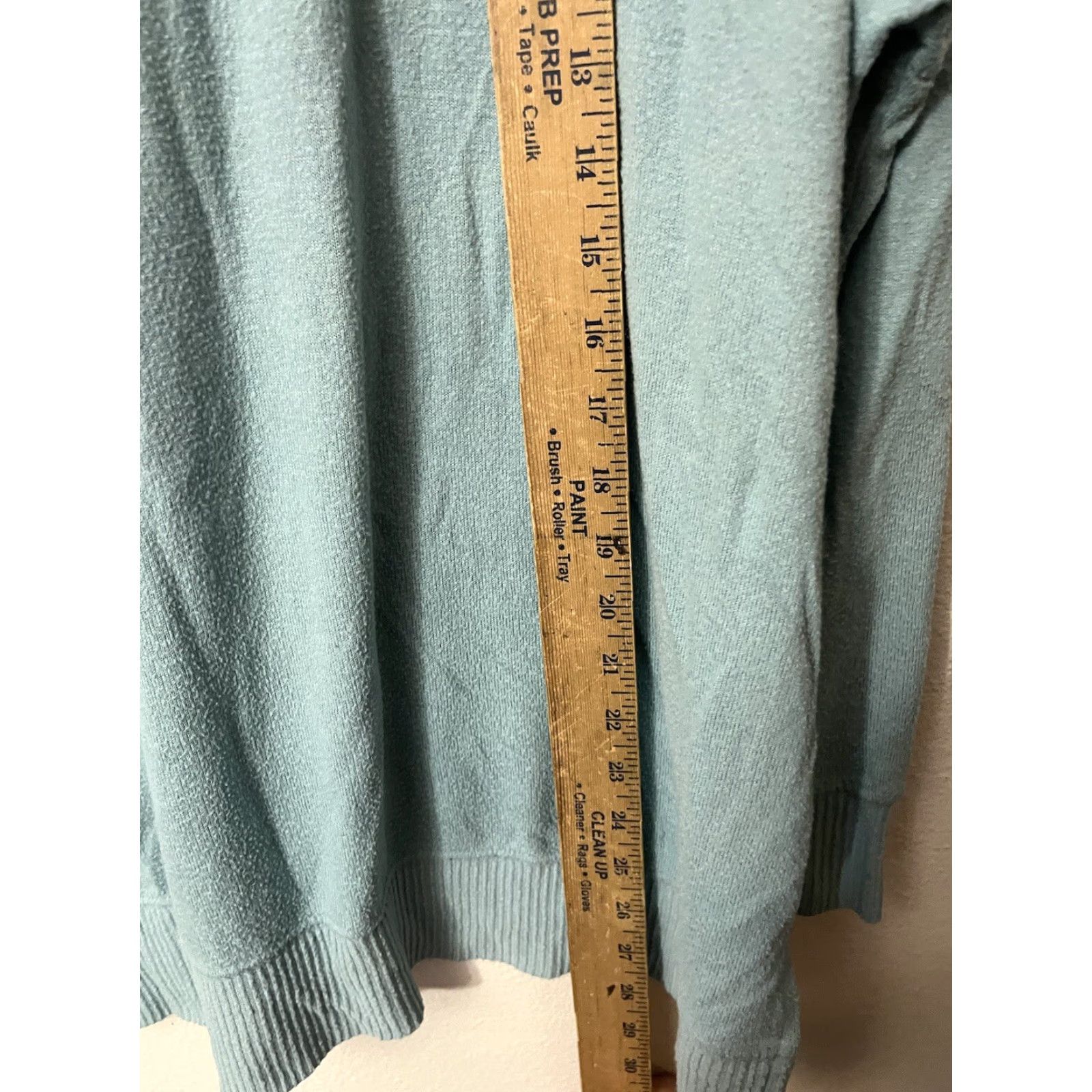 Vintage VINTAGE Aerie Blue Long Sleeve Sweater Women's Size Small Pullover Round Neck Viscose Blend Size S / US 4 / IT 40 - 5 Thumbnail