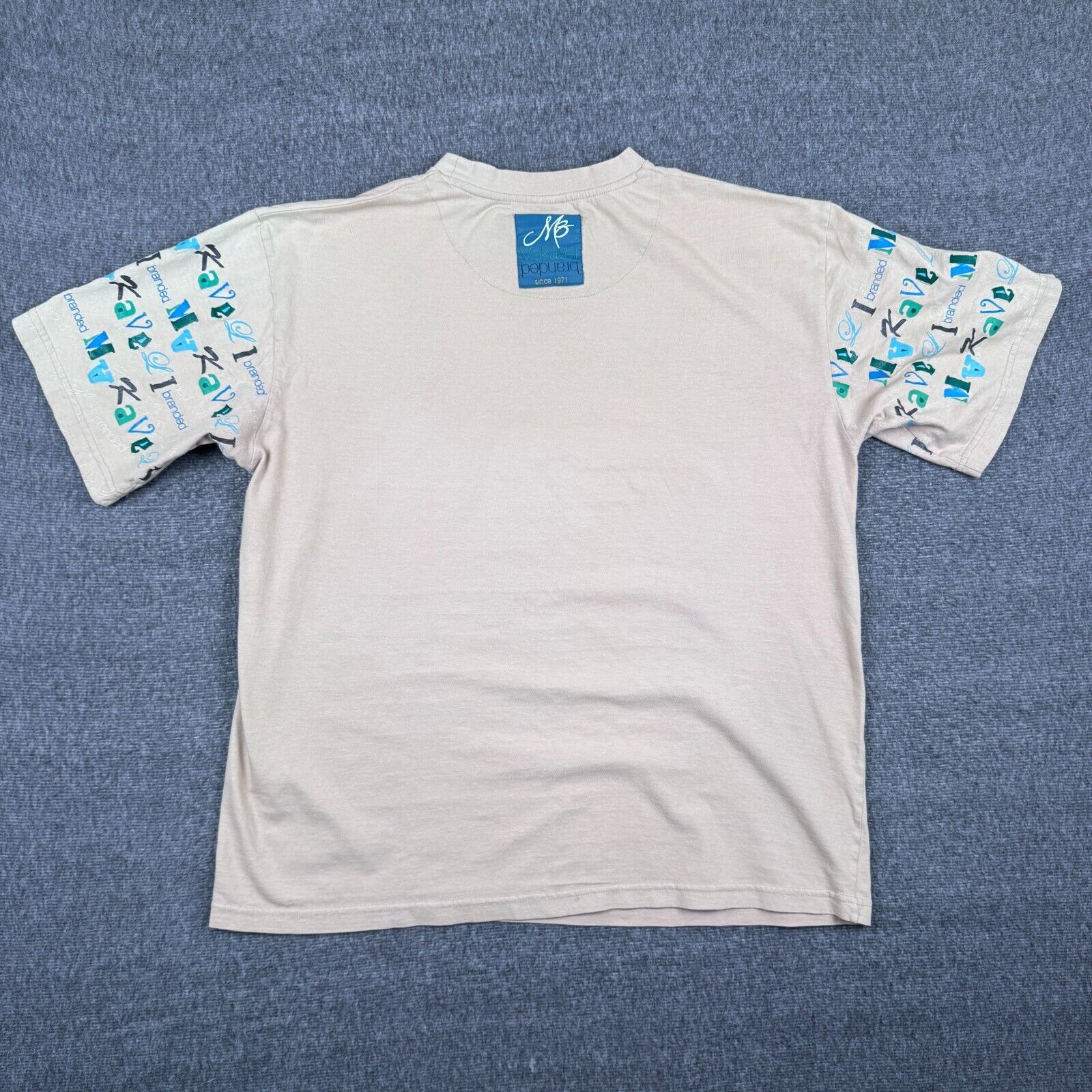 Makaveli Vintage Makaveli Branded T-Shirt Men's XL Tan 2Pac Tupac Rap Size US XL / EU 56 / 4 - 5 Thumbnail