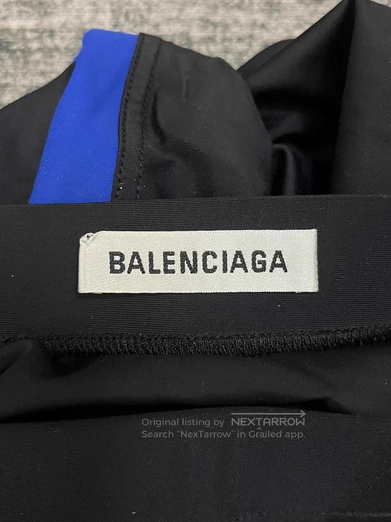 Balenciaga Balenciaga Black 3B Embroidered Sports Skirt Size 33" - 3 Thumbnail