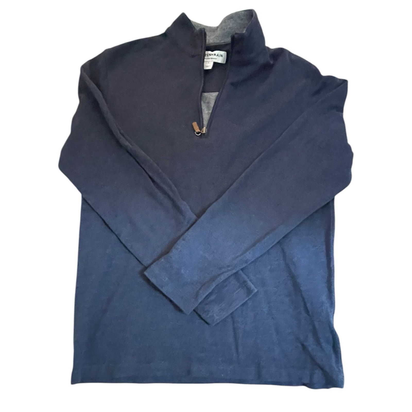 Mizzen+Main Mizzen+Main Navy Quarter-Zip Pullover – Size Small Size US S / EU 44-46 / 1 - 1 Thumbnail