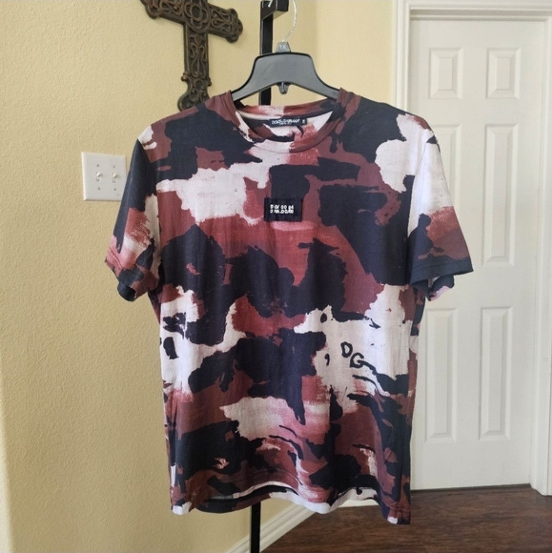Dolce & Gabbana Dolce & Gabbana Multi-Color Tshirt Size 54/L Size US L / EU 52-54 / 3 - 3 Thumbnail