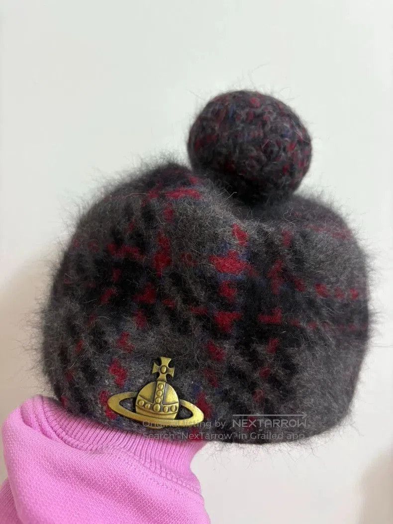 Vivienne Westwood Vivienne Westwood Checked Beret Hat . Size ONE SIZE - 2 Thumbnail
