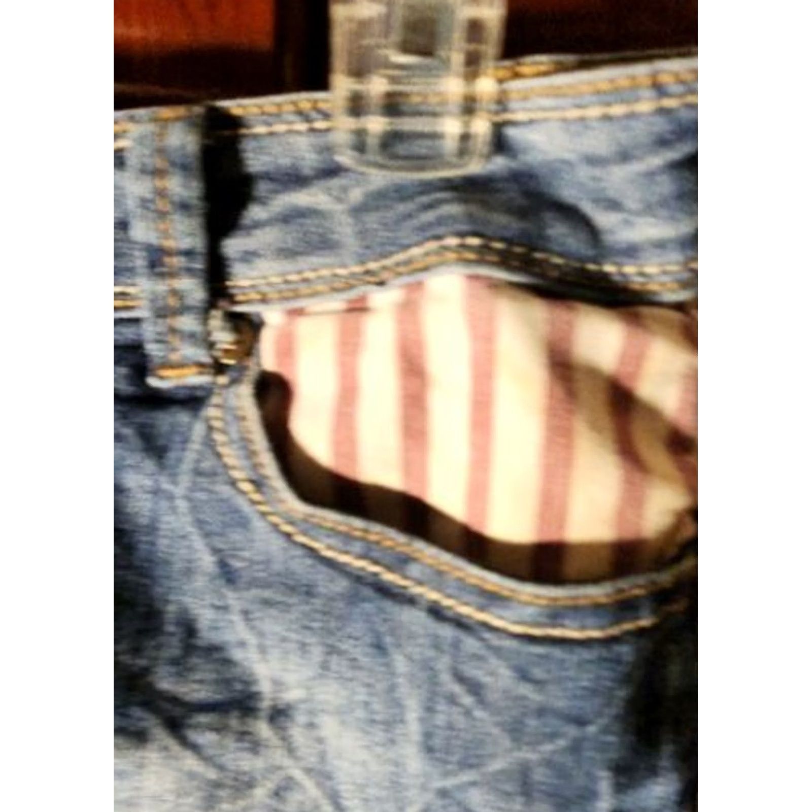 Vintage VINTAGE: No 1ST KISS Womens Jean Shorts SIZE 6 Flag Pockets Casual Denim Shorts Womens 6 Blue Pockets Summer Size 28" / US 6 / IT 42 - 5 Thumbnail