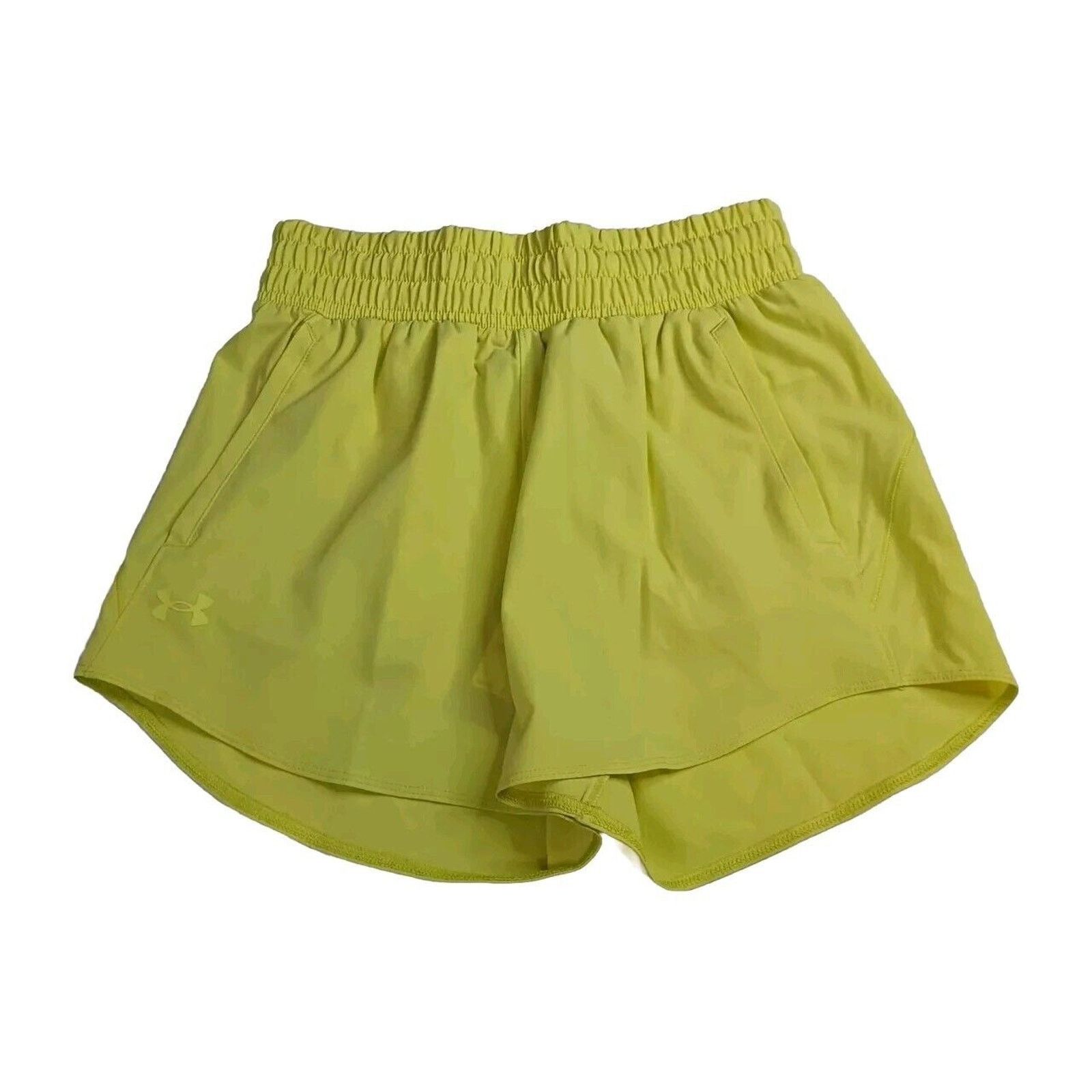 Under Armour Under Armour Storm 3" Woven Shorts Women's XS Lime Green Size 26" / US 2 / IT 38 - 1 Thumbnail