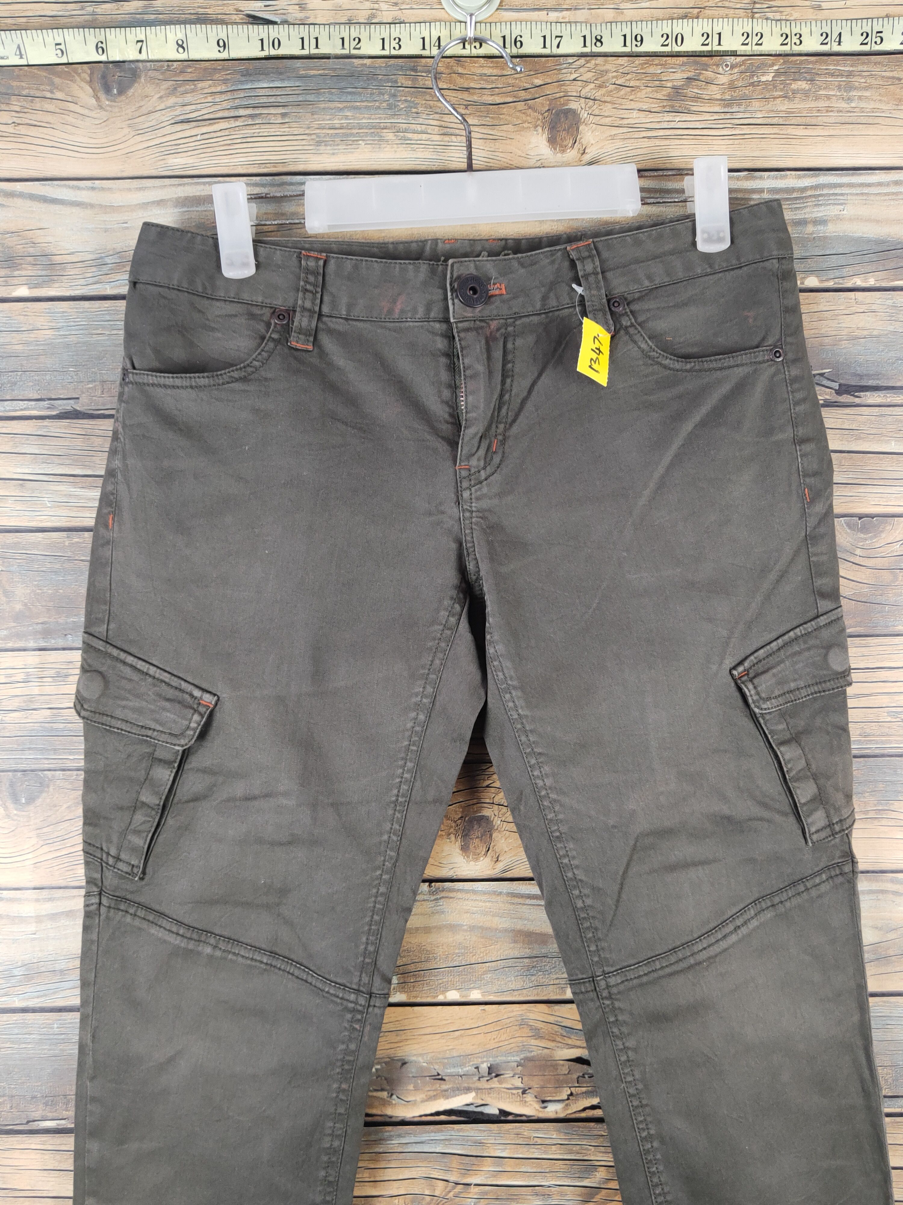 Japanese Brand DL Shane Brown Multipocket Tactical Cargo Pants #1347 Size 28" / US 6 / IT 42 - 2 Thumbnail