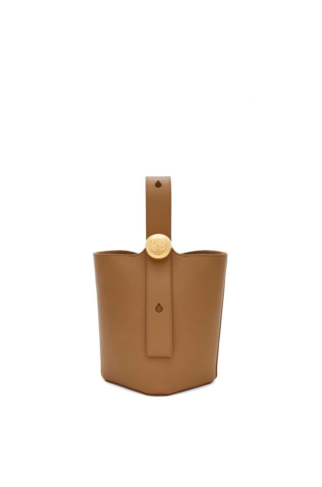 Loewe LOEWE Pebble Mini Oak Smooth Leather Bucket Bag Size ONE SIZE - 3 Thumbnail